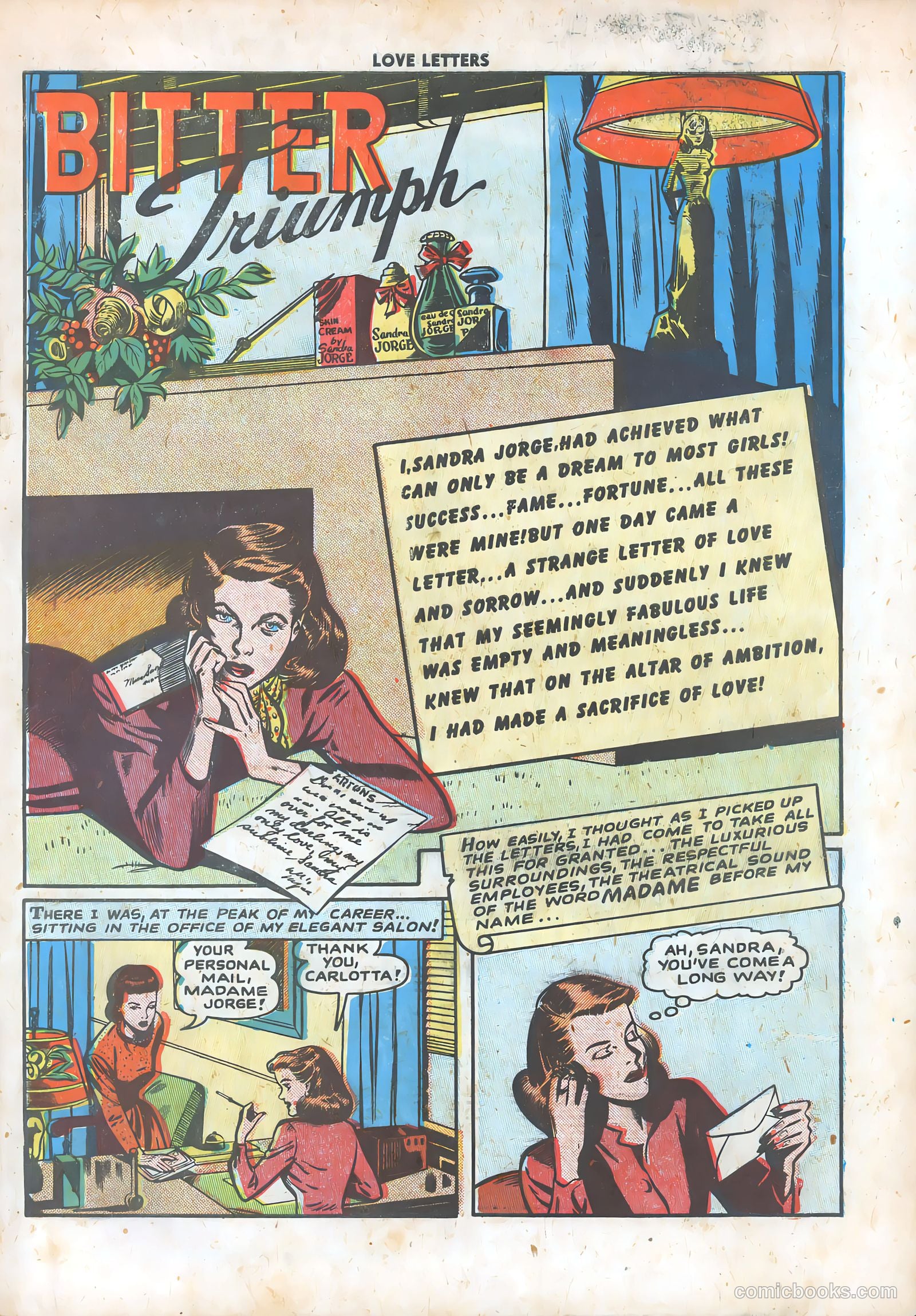 Love Letters #1 (1949) — page 3 of 36