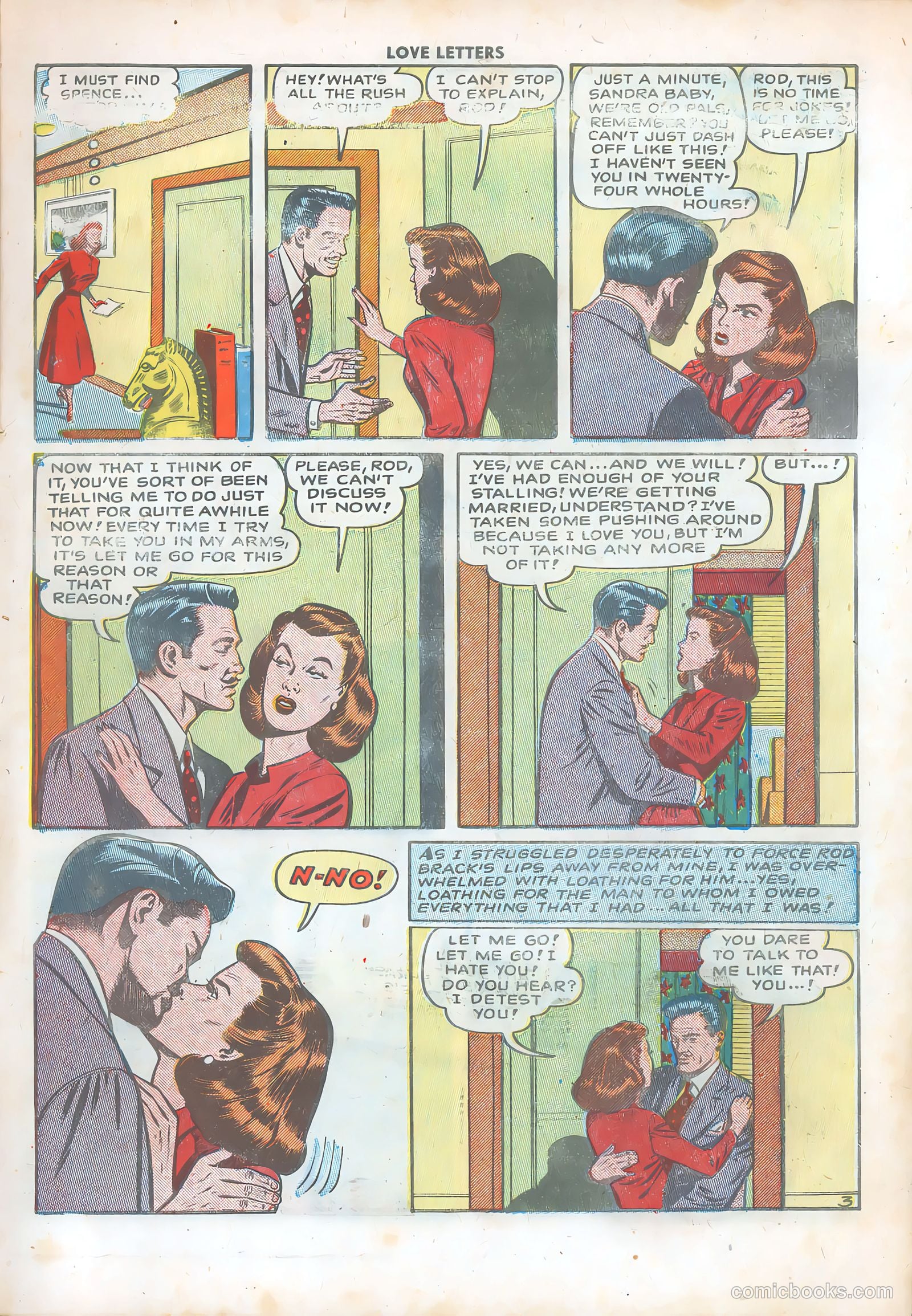 Love Letters #1 (1949) — page 5 of 36