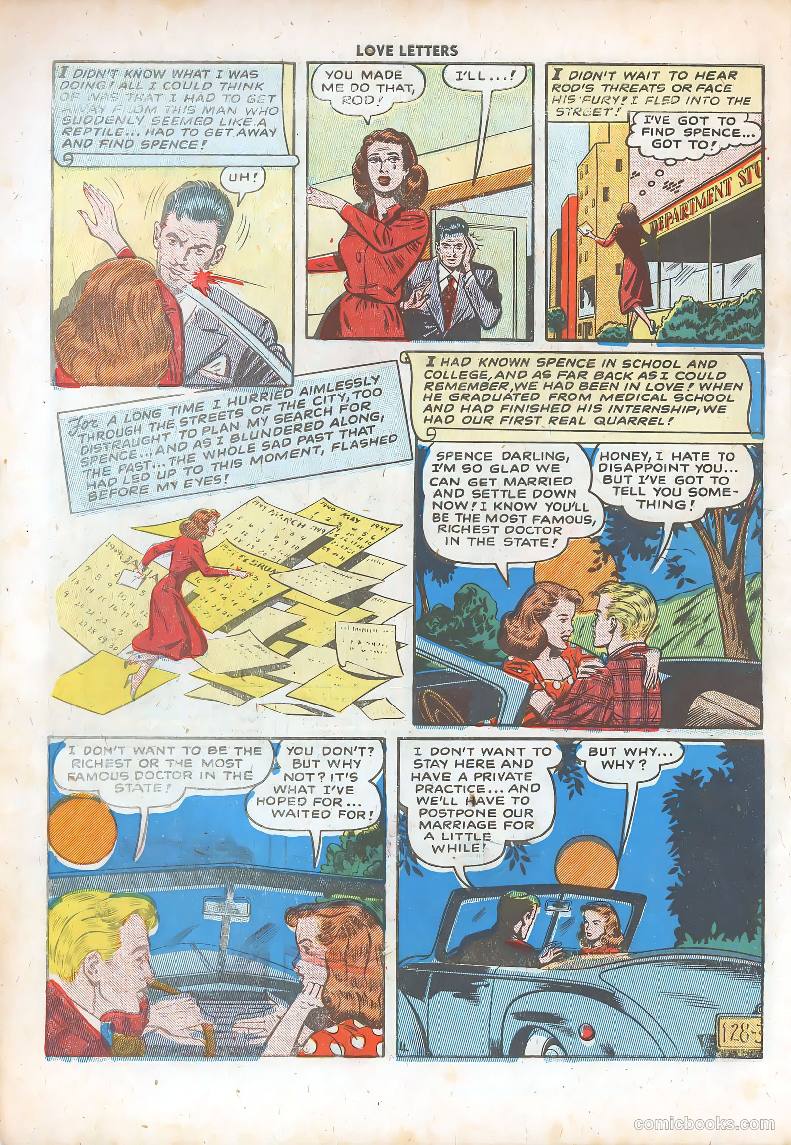 Love Letters #1 (1949) — page 6 of 36