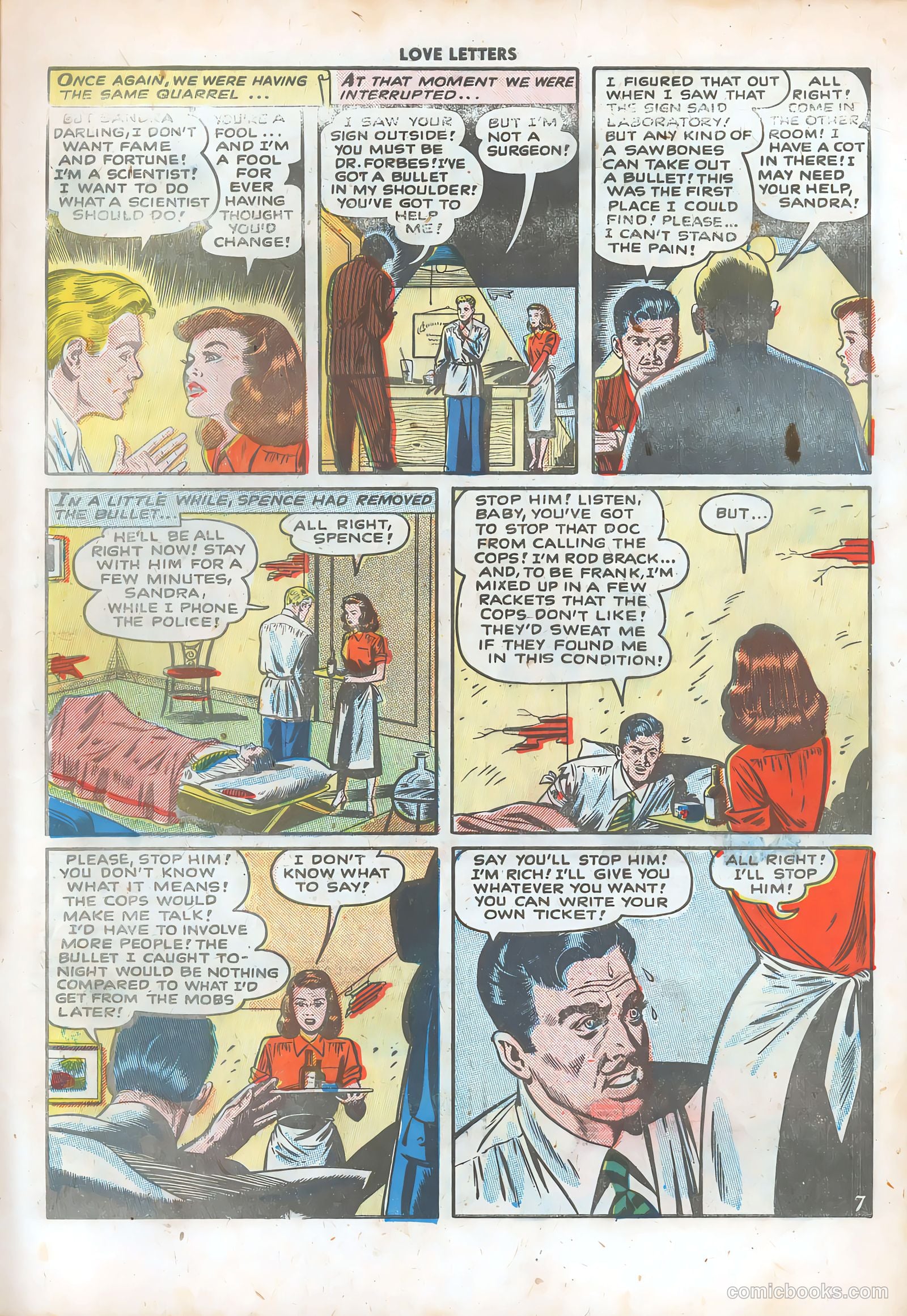Love Letters #1 (1949) — page 9 of 36