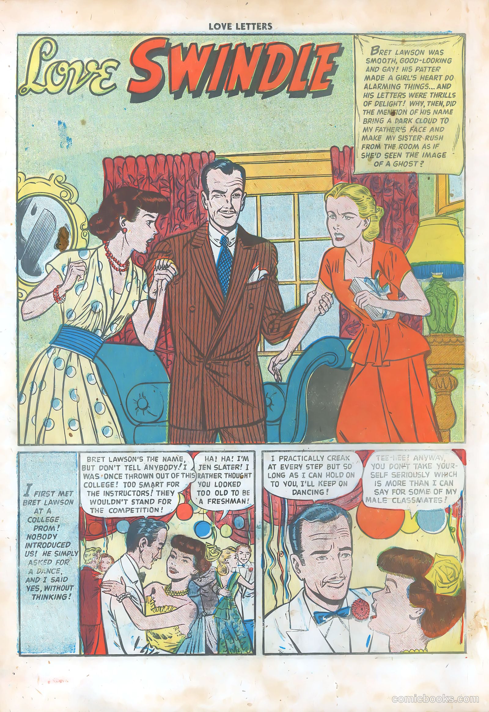 Love Letters #1 (1949) — page 12 of 36