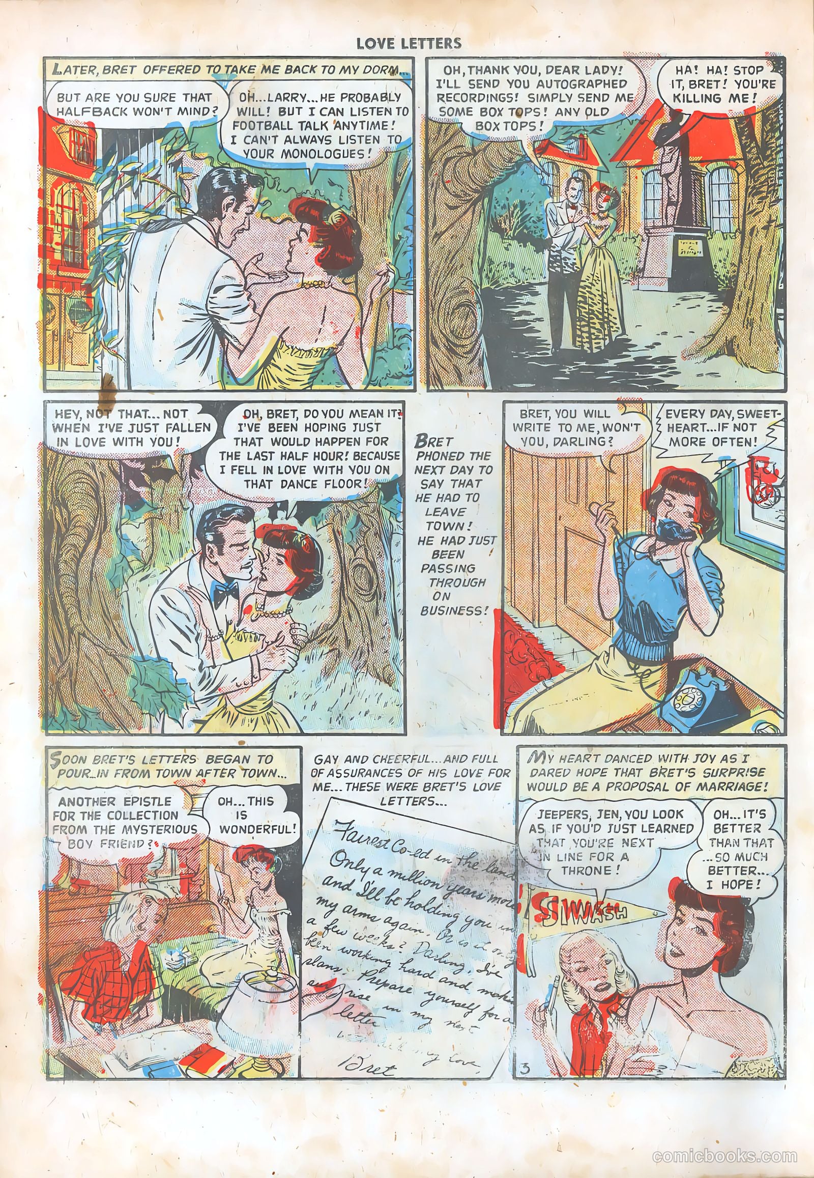 Love Letters #1 (1949) — page 14 of 36