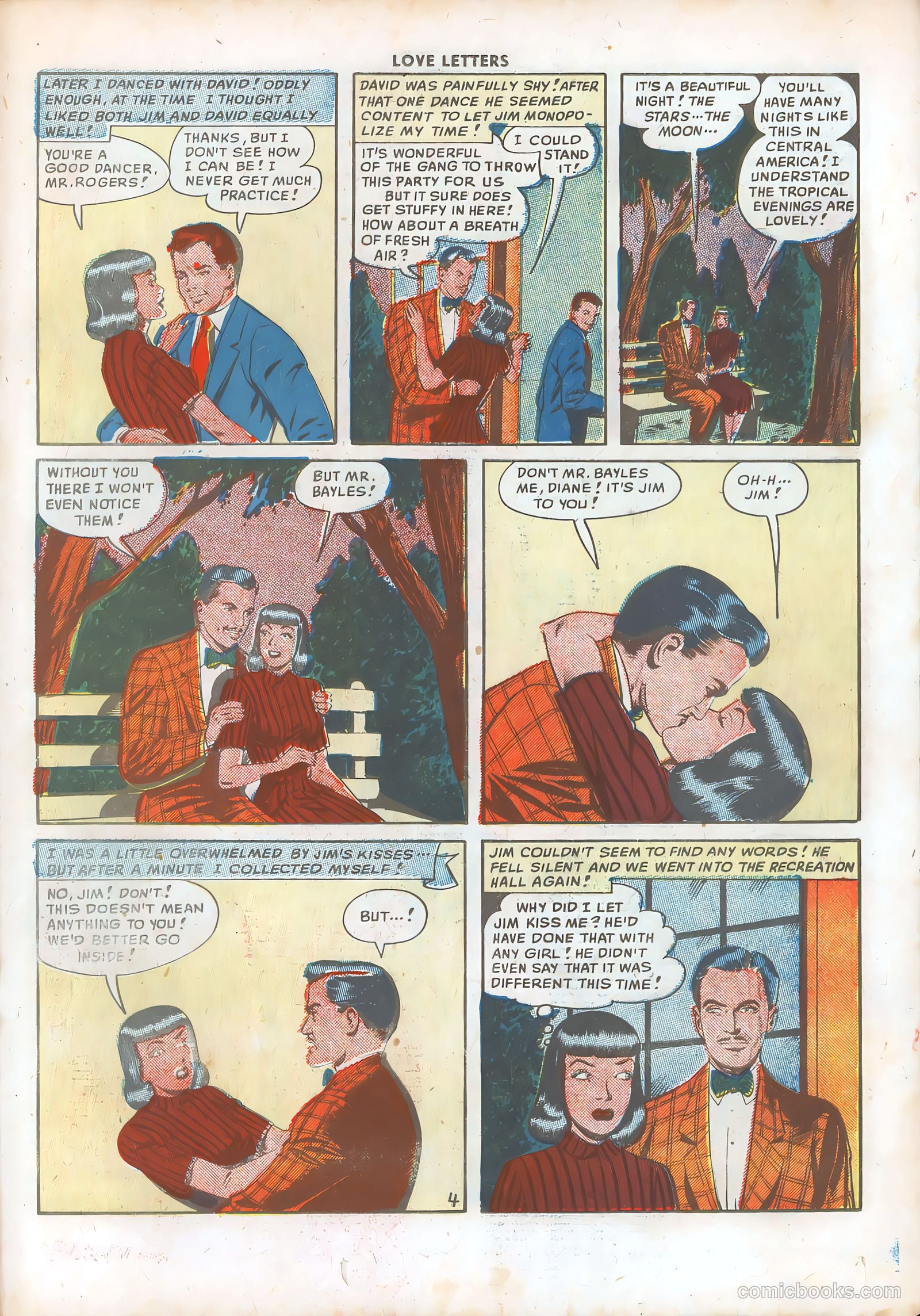 Love Letters #1 (1949) — page 21 of 36