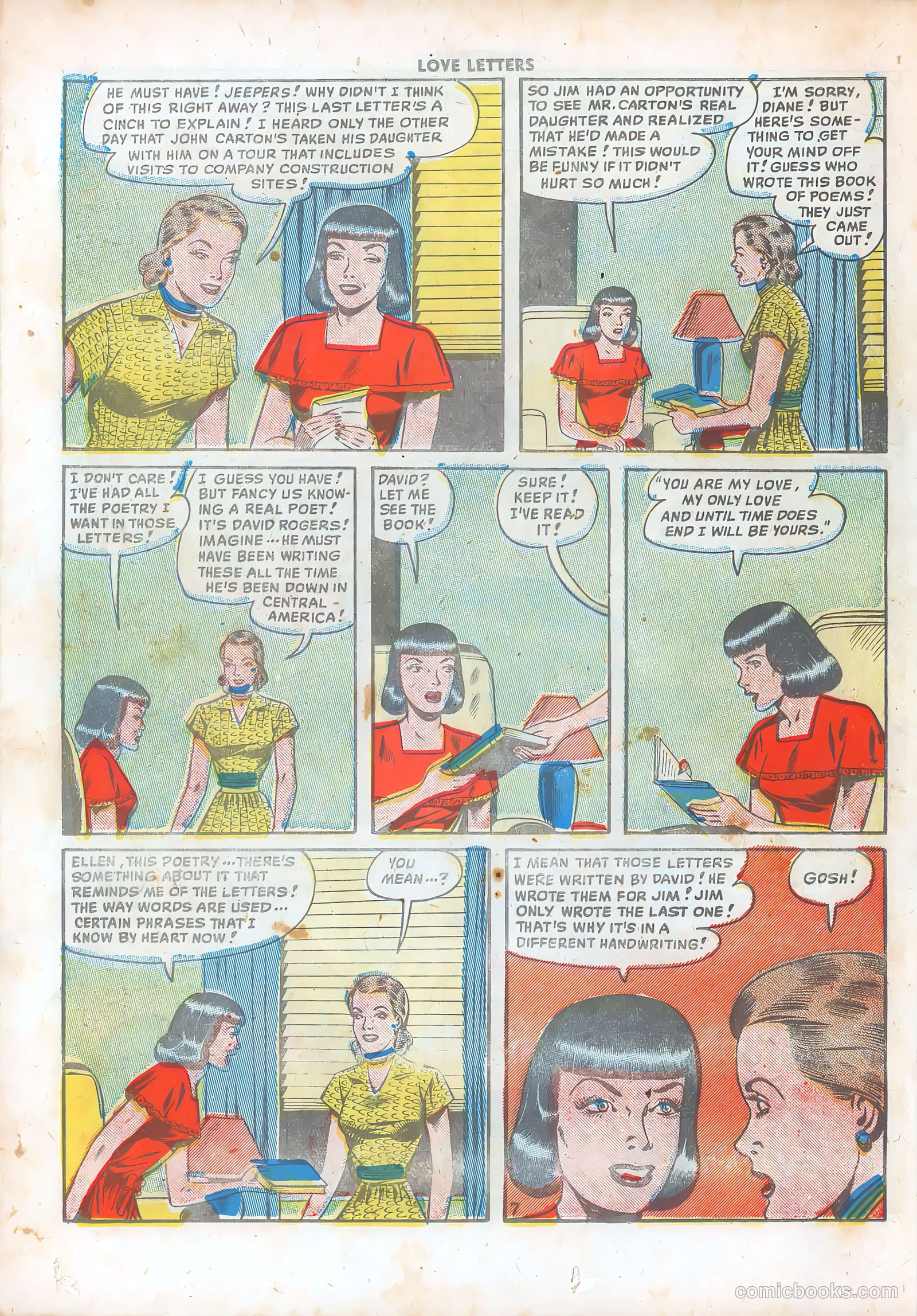 Love Letters #1 (1949) — page 24 of 36