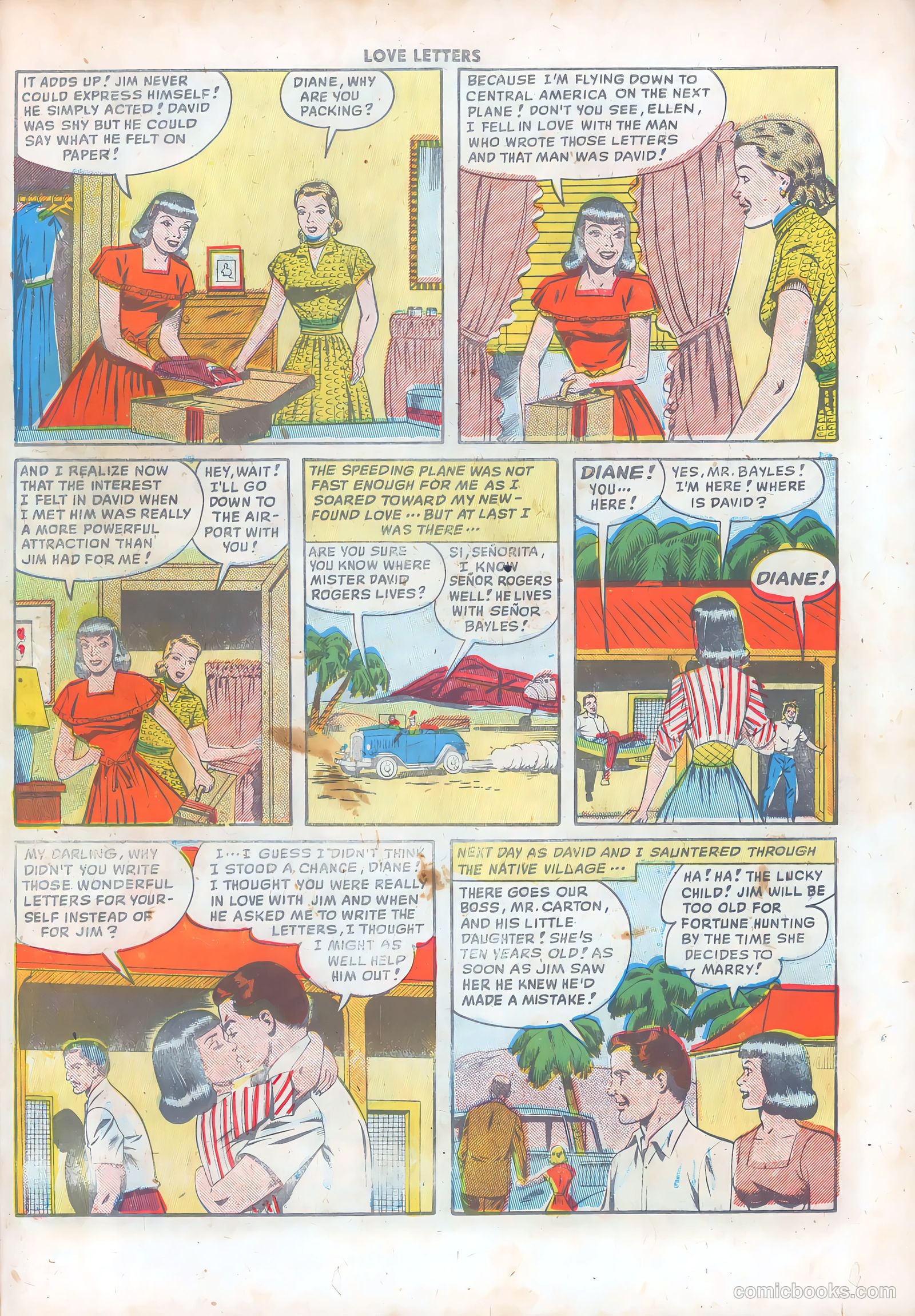 Love Letters #1 (1949) — page 25 of 36