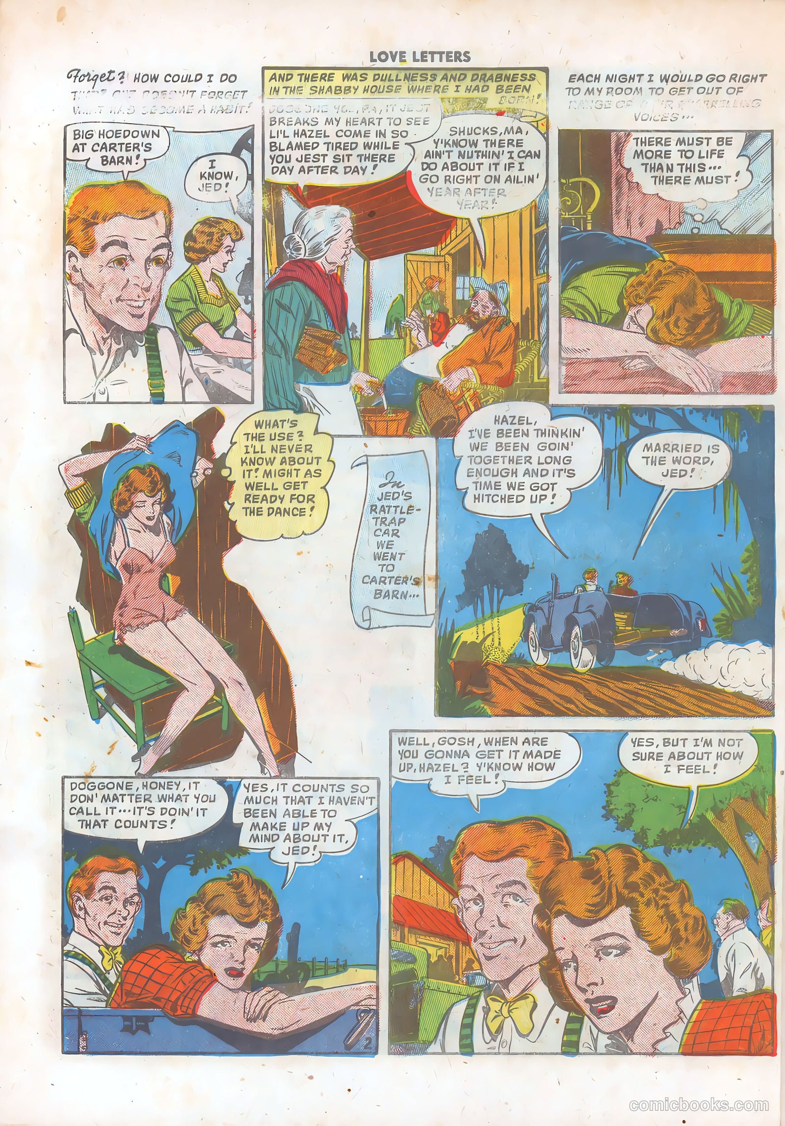 Love Letters #1 (1949) — page 28 of 36