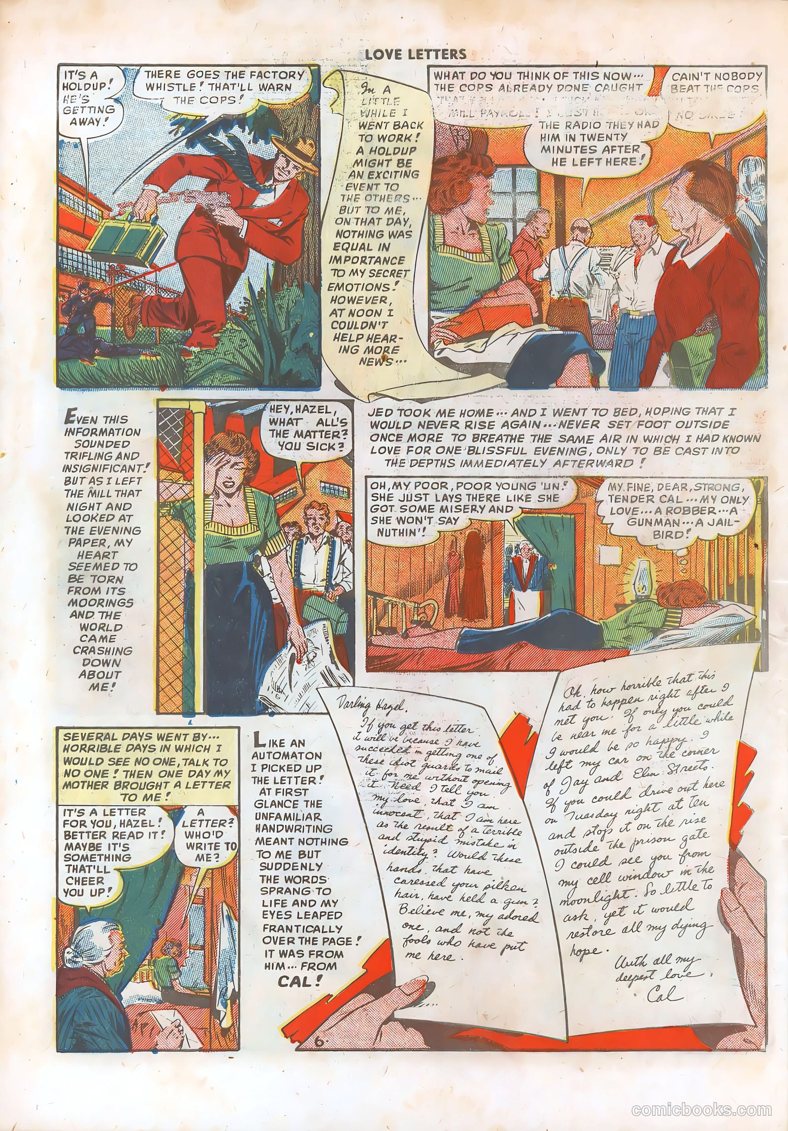 Love Letters #1 (1949) — page 32 of 36