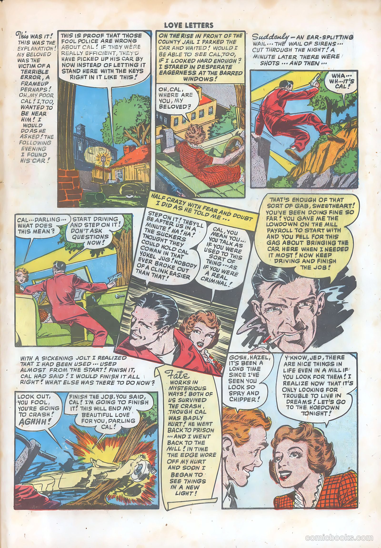 Love Letters #1 (1949) — page 33 of 36