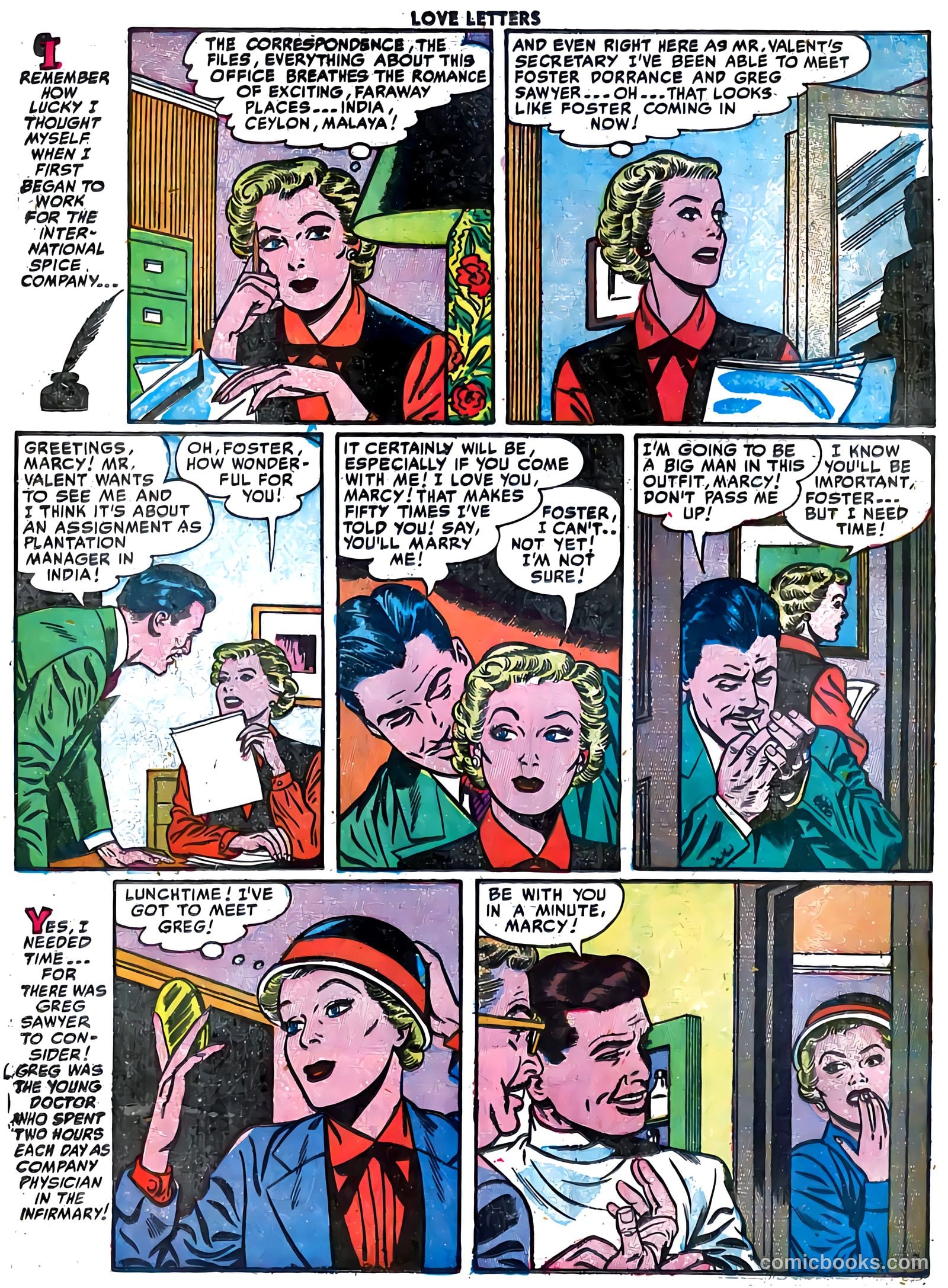 Love Letters #10 (1951) — page 2 of 47