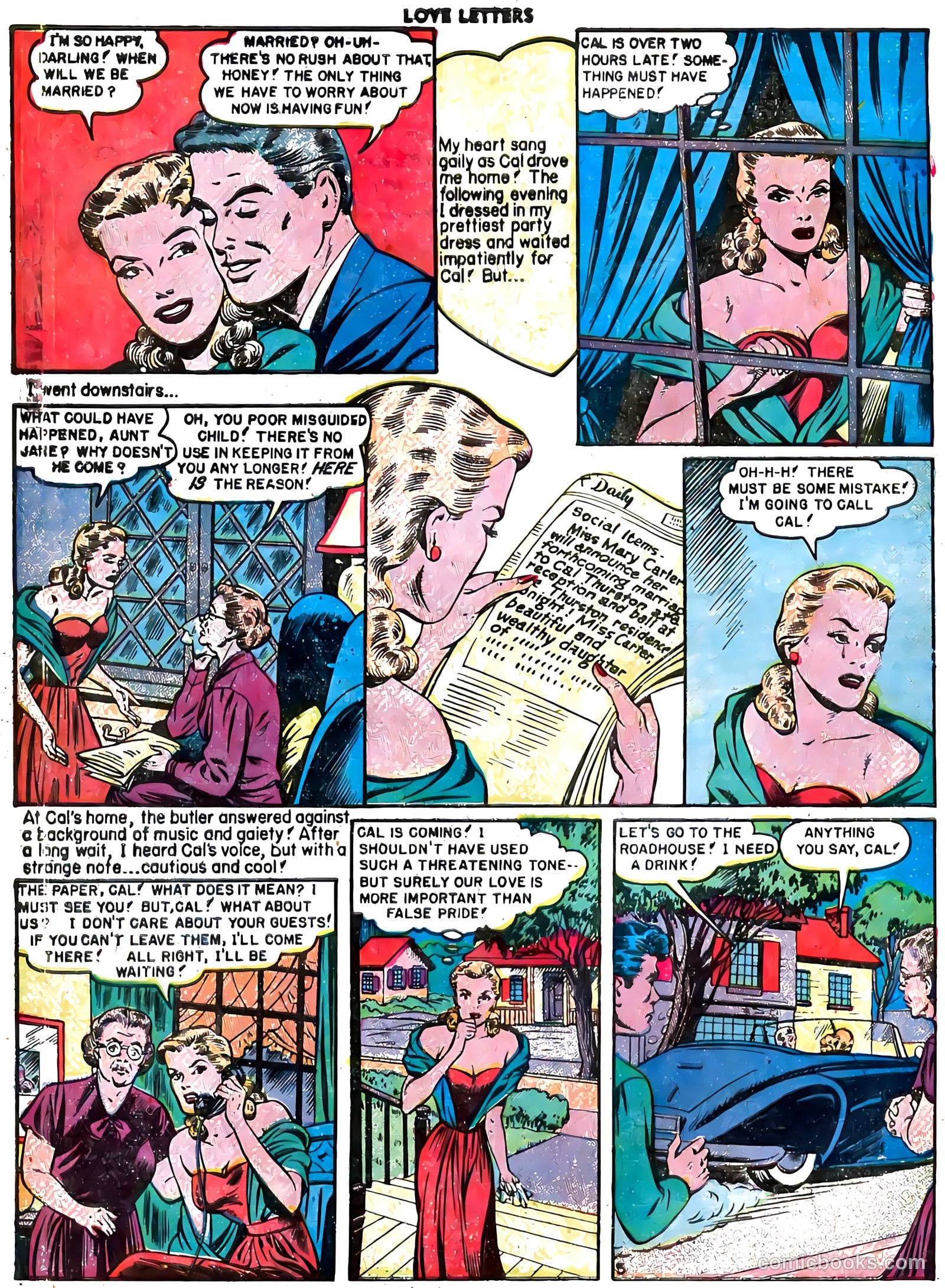 Love Letters #10 (1951) — page 14 of 47