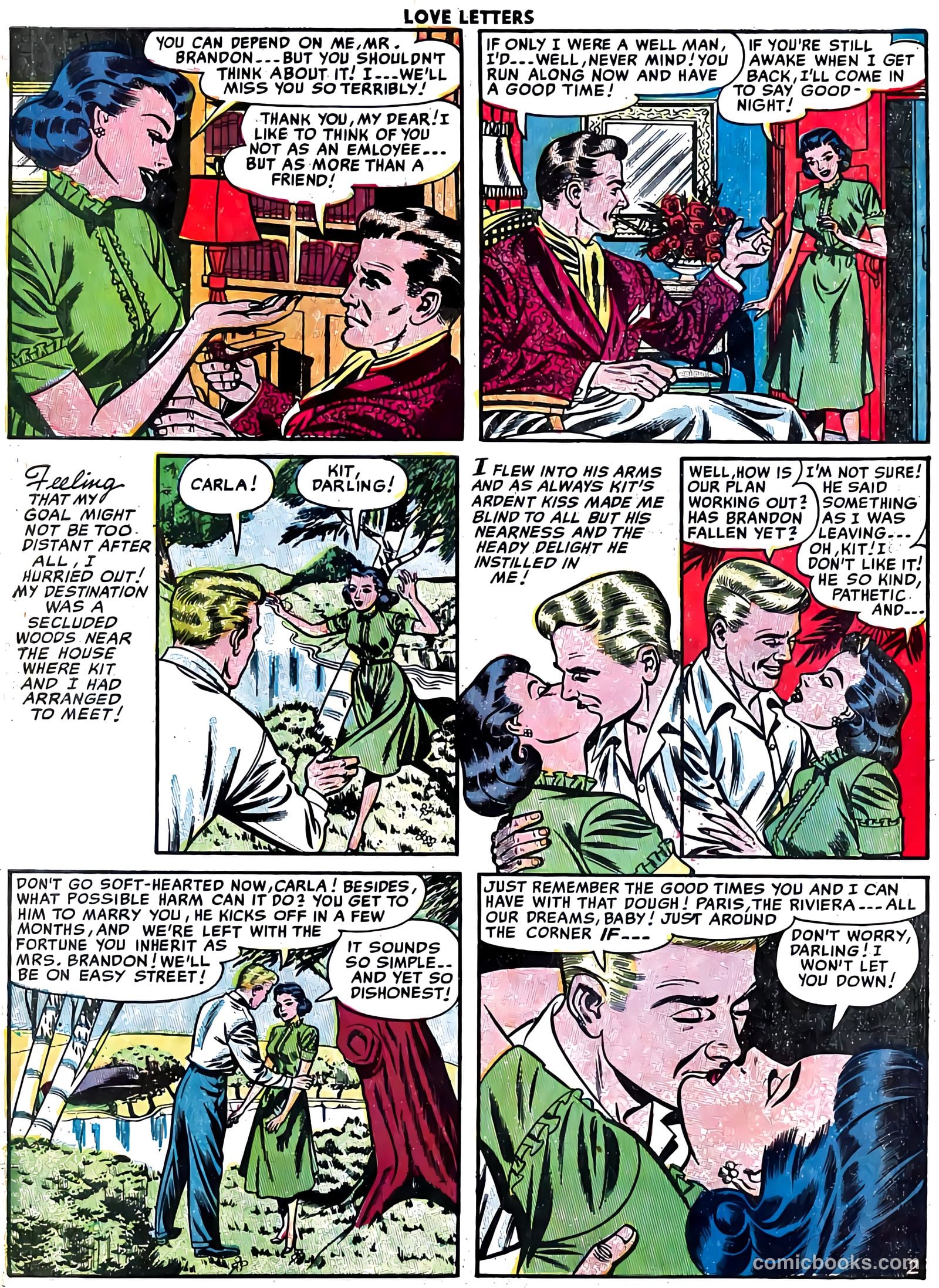 Love Letters #10 (1951) — page 18 of 47
