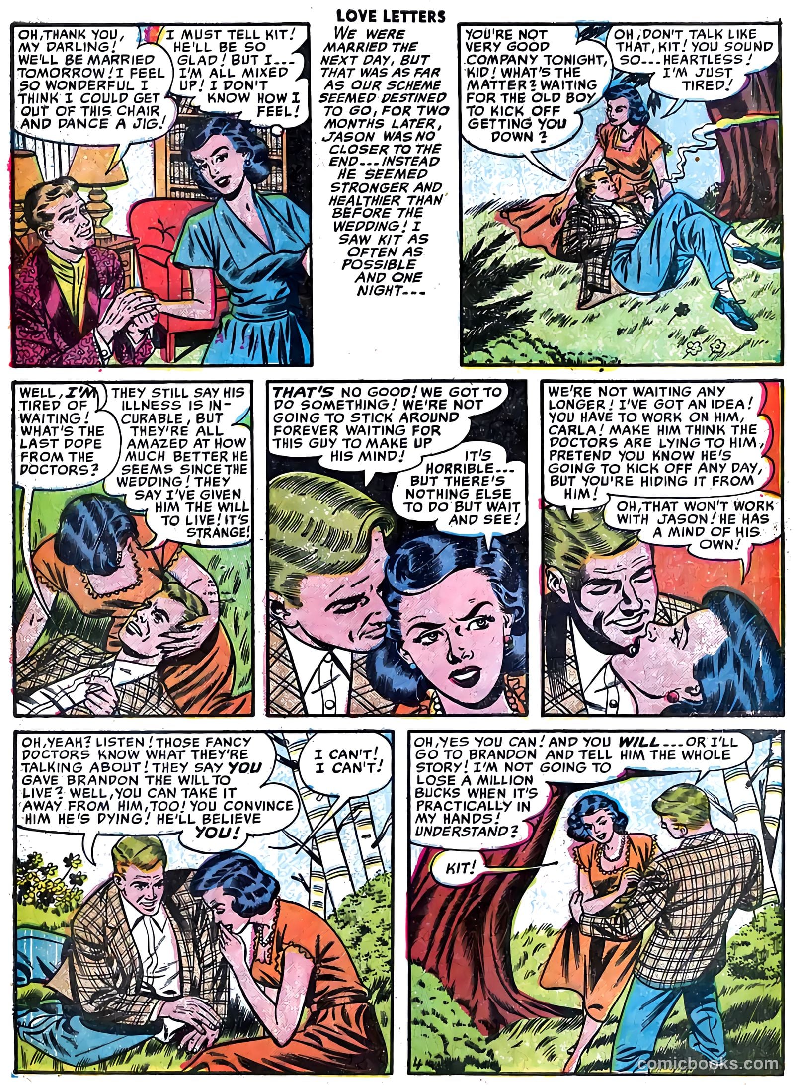 Love Letters #10 (1951) — page 20 of 47