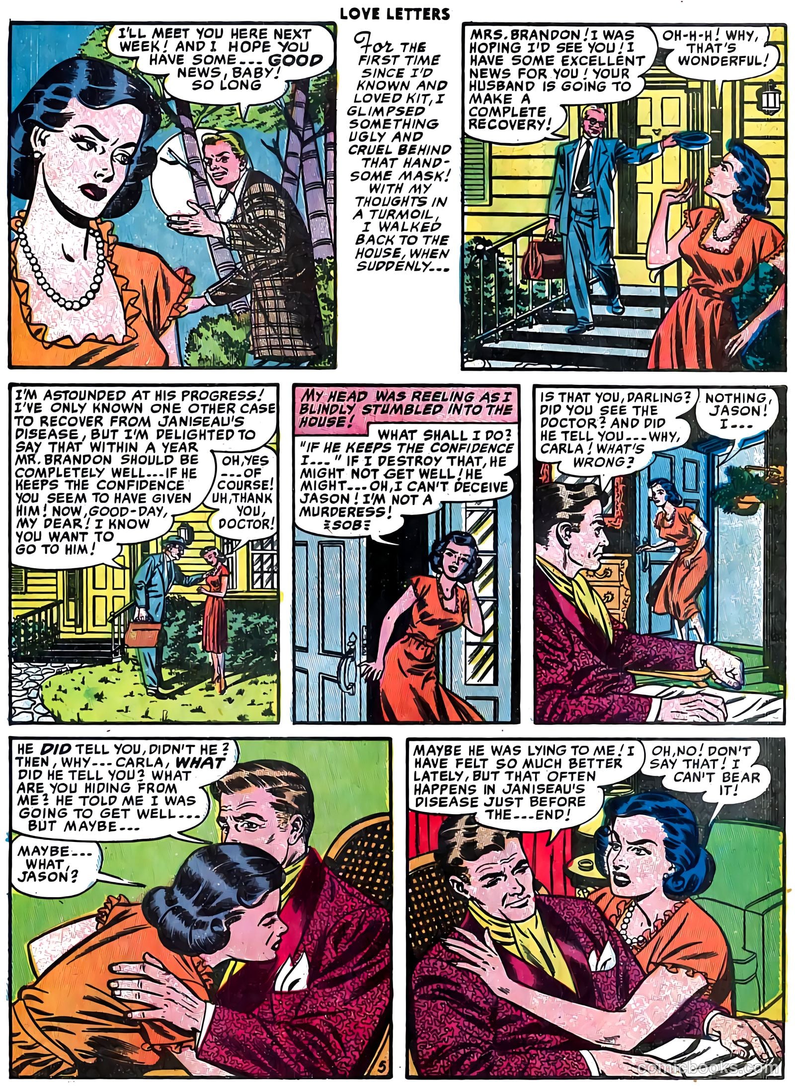 Love Letters #10 (1951) — page 21 of 47