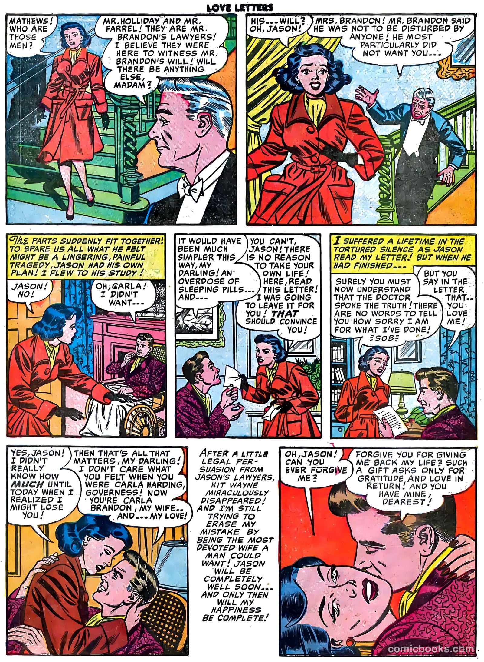 Love Letters #10 (1951) — page 23 of 47