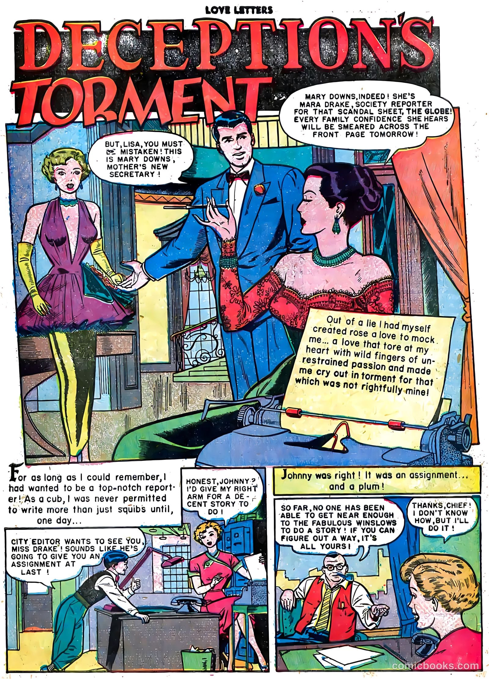 Love Letters #10 (1951) — page 25 of 47