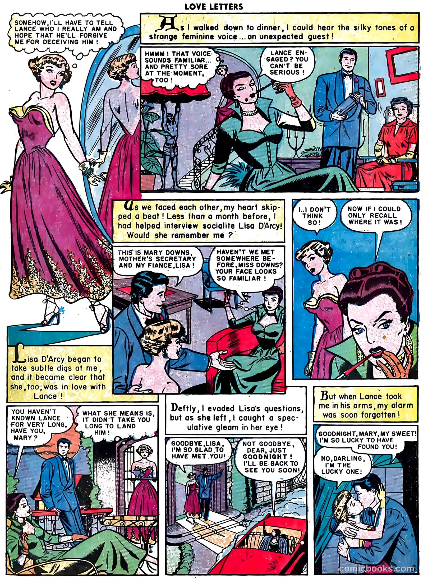 Love Letters #10 (1951) — page 29 of 47