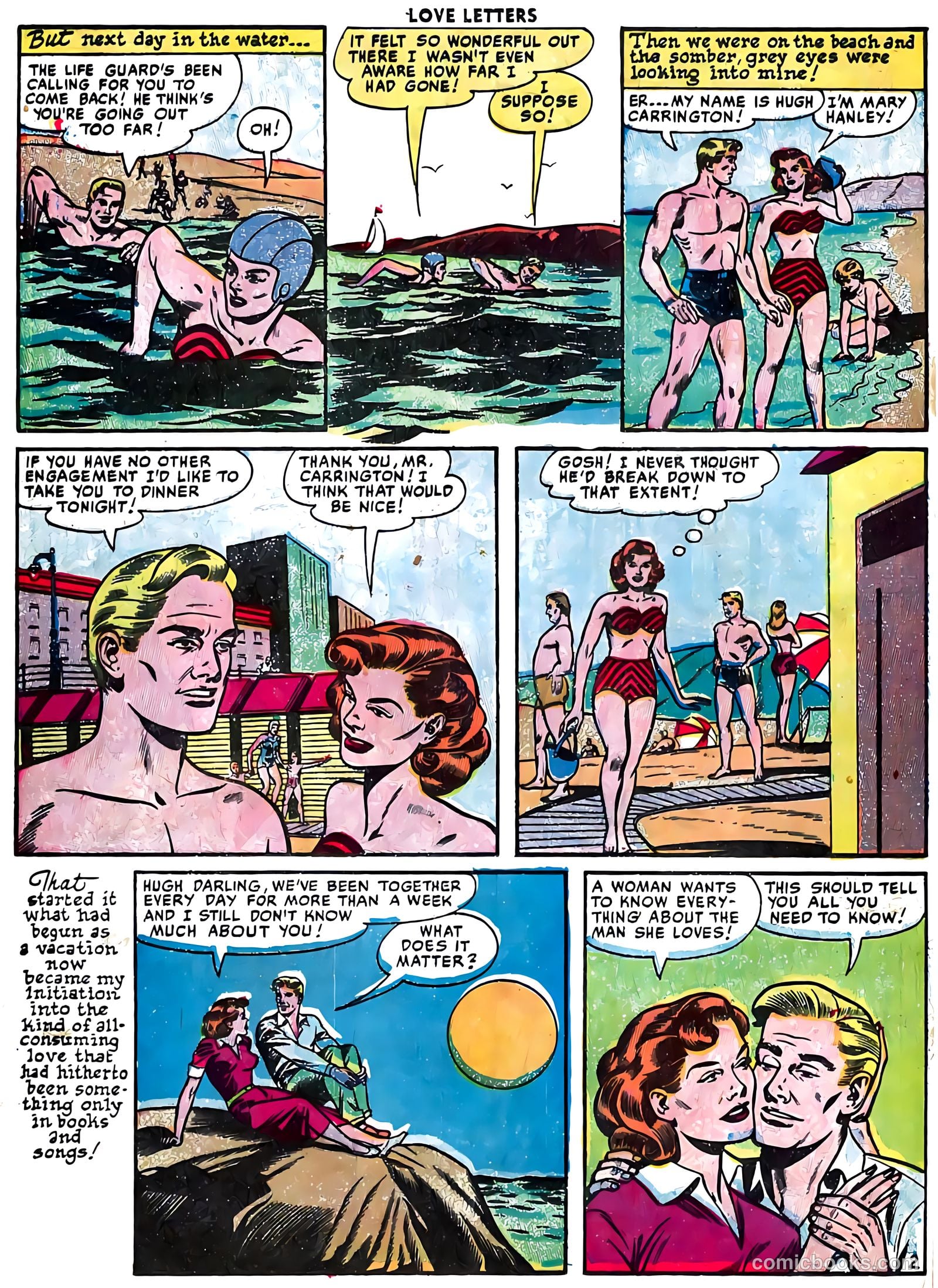 Love Letters #10 (1951) — page 39 of 47