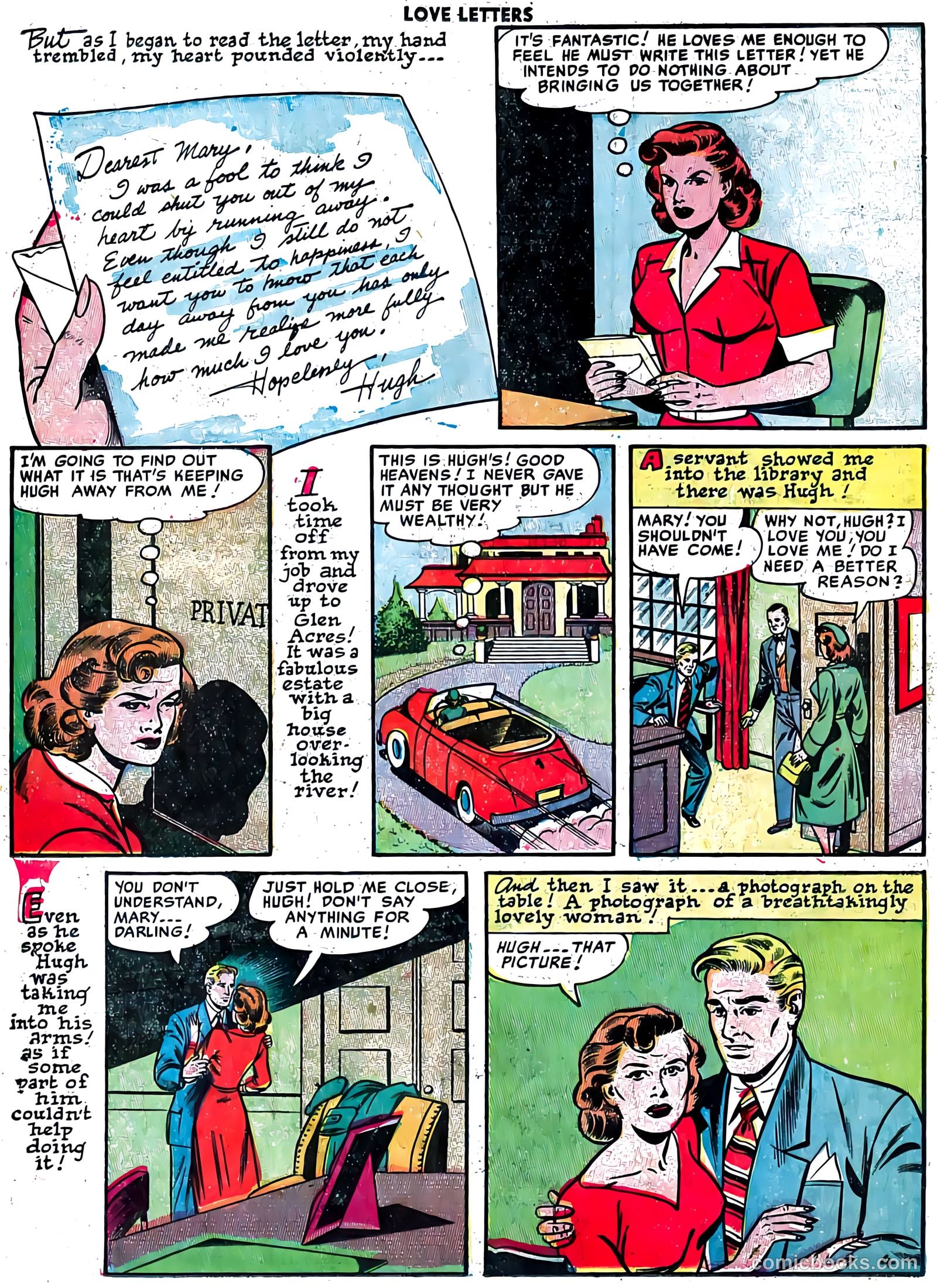 Love Letters #10 (1951) — page 41 of 47