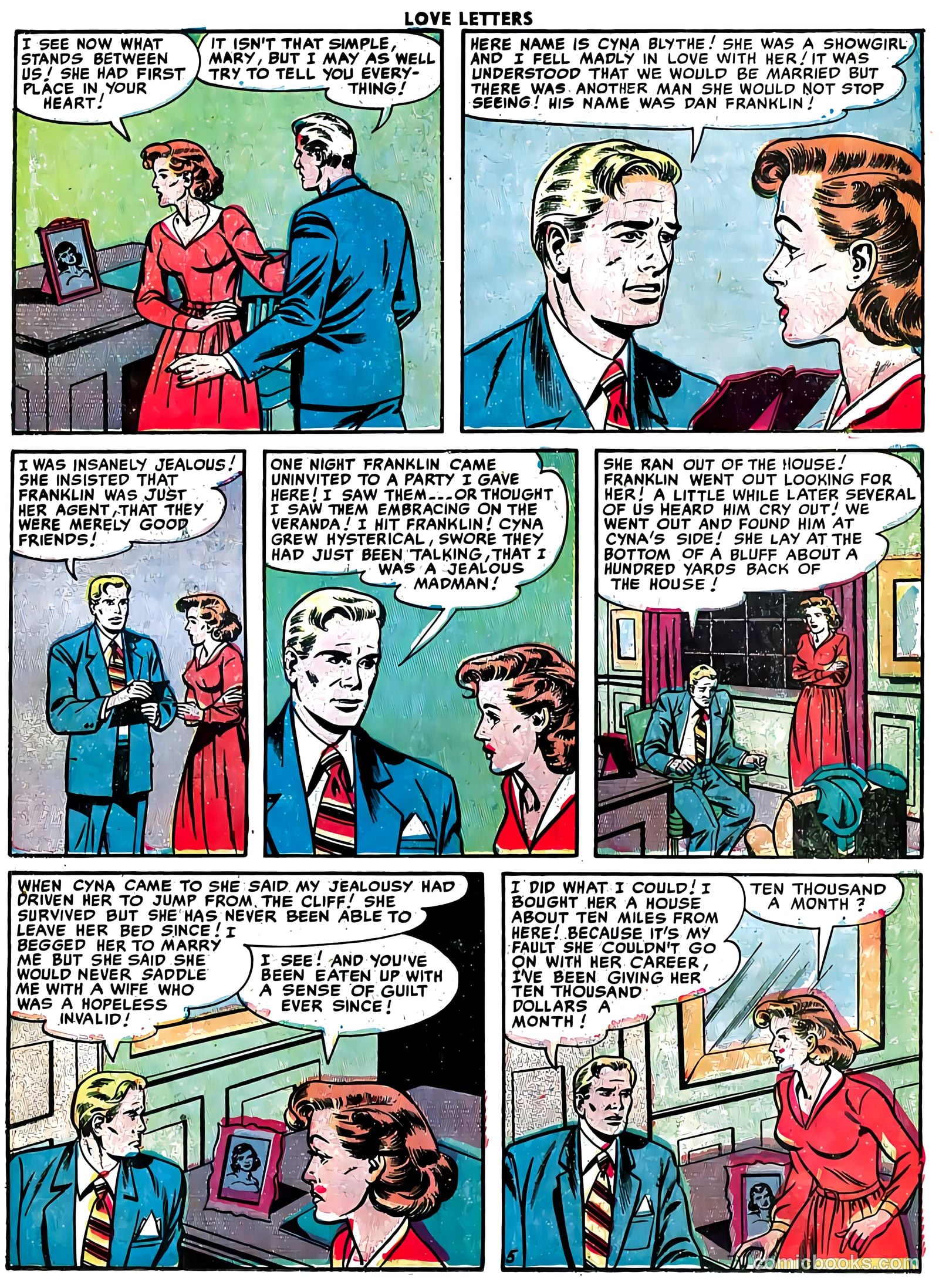 Love Letters #10 (1951) — page 42 of 47