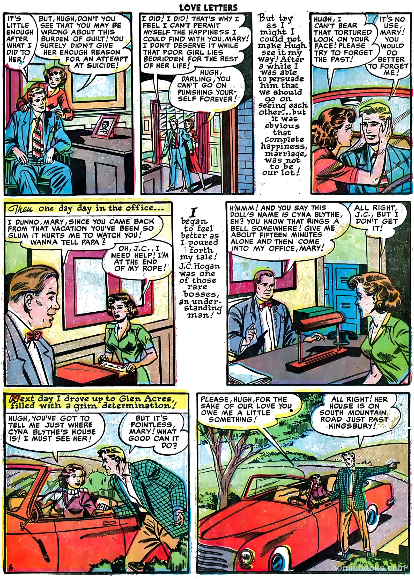 Love Letters #10 (1951) — page 43 of 47