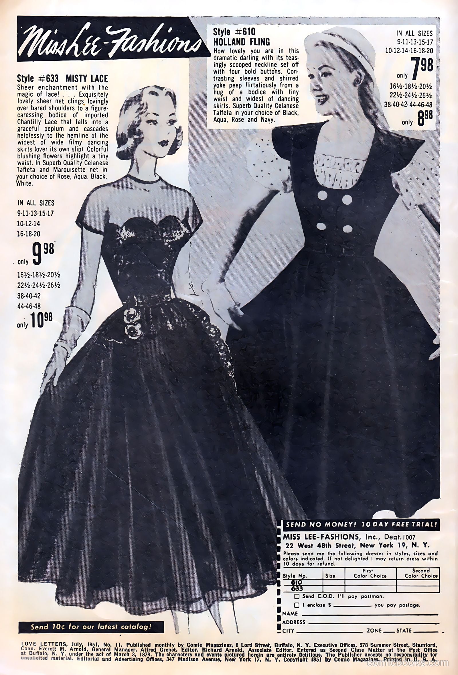 Love Letters #11 (1951) — page 2 of 36