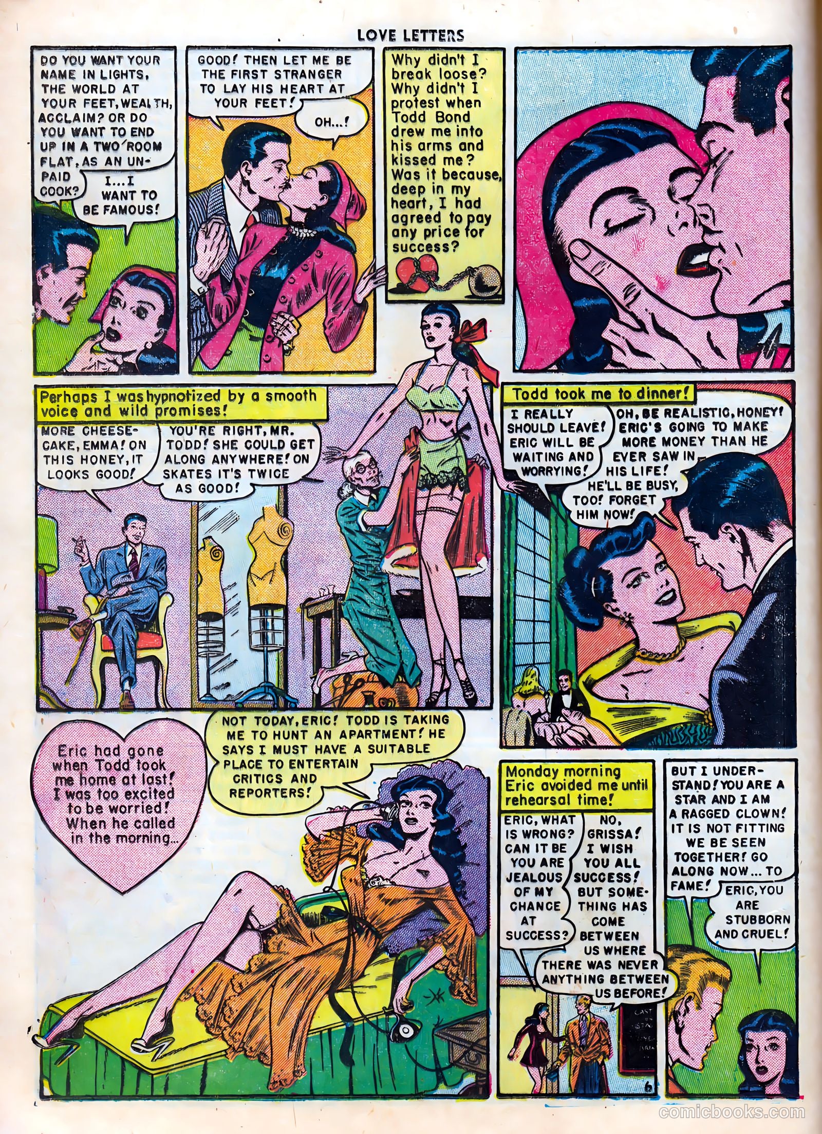 Love Letters #11 (1951) — page 8 of 36