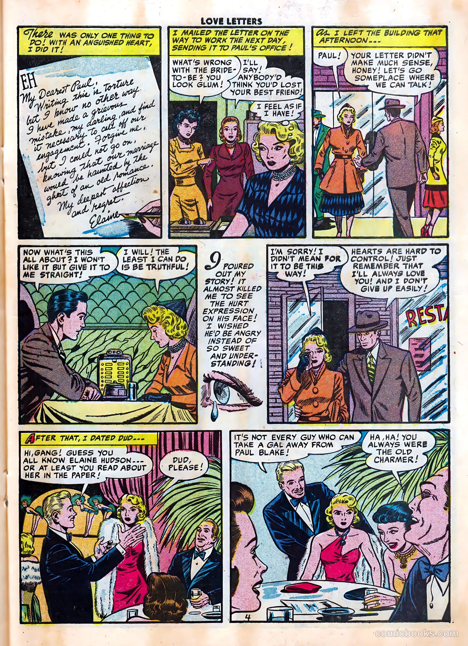Love Letters #11 (1951) — page 15 of 36