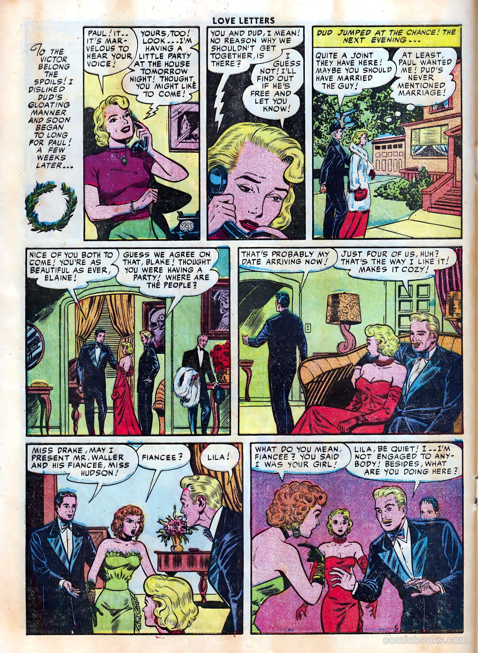 Love Letters #11 (1951) — page 16 of 36