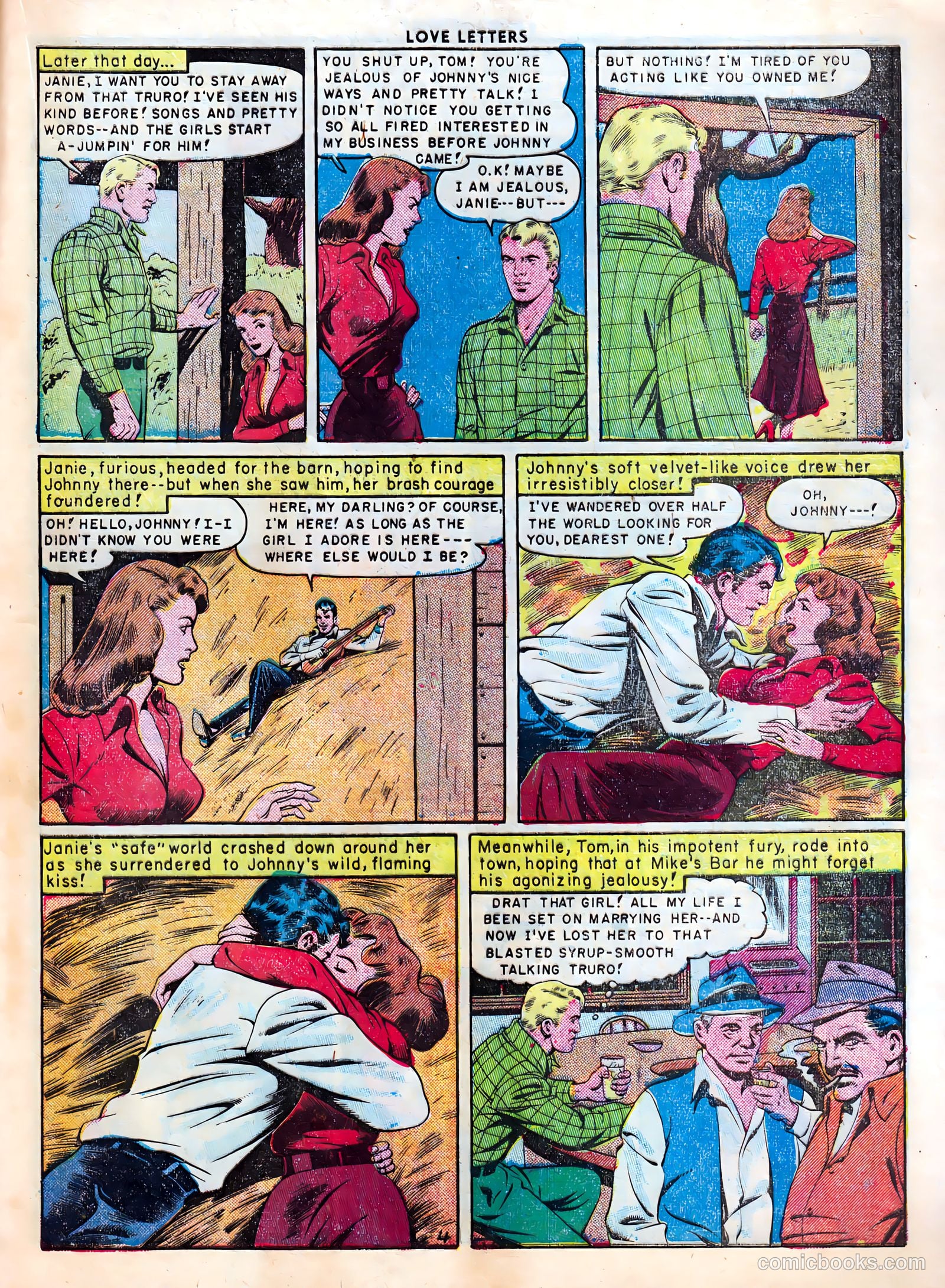 Love Letters #11 (1951) — page 21 of 36
