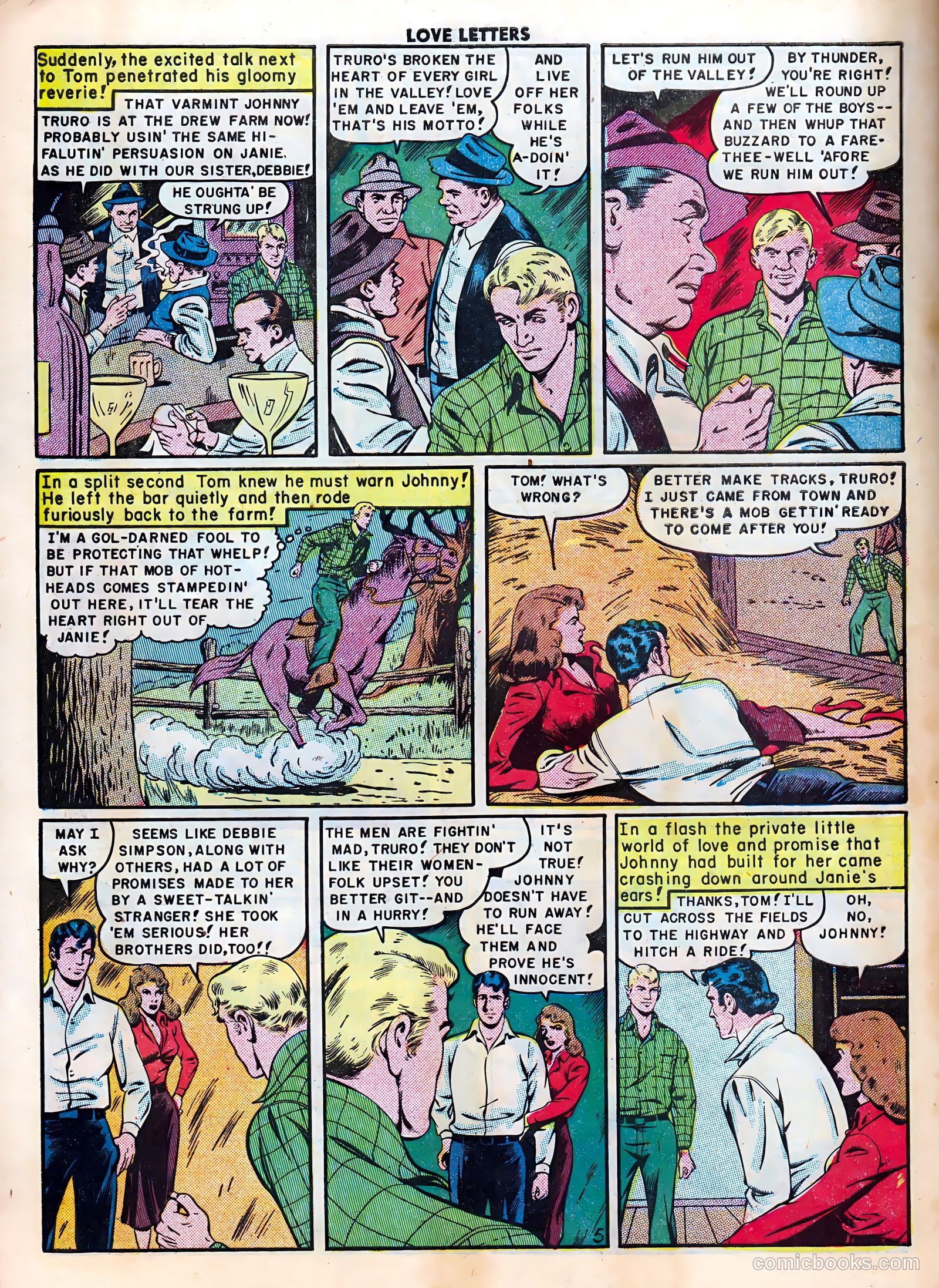 Love Letters #11 (1951) — page 22 of 36