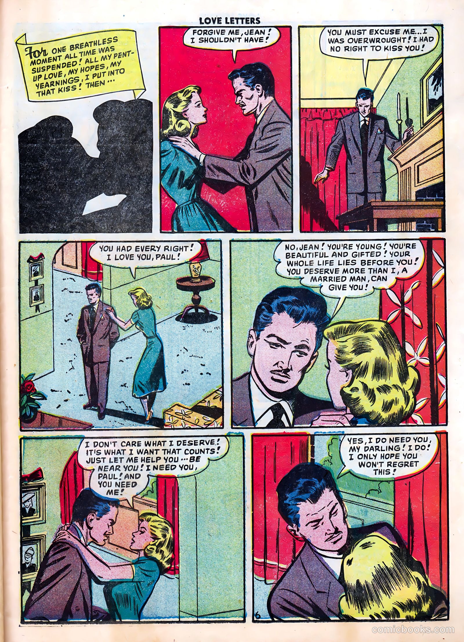 Love Letters #11 (1951) — page 31 of 36