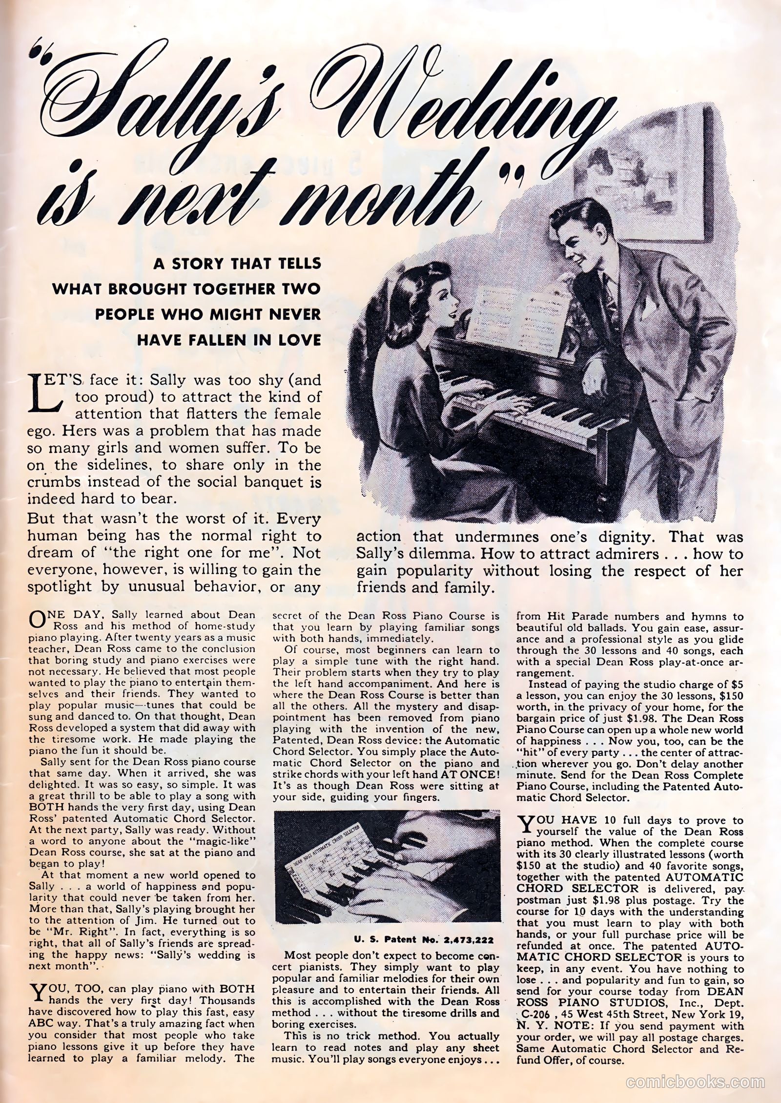 Love Letters #11 (1951) — page 35 of 36
