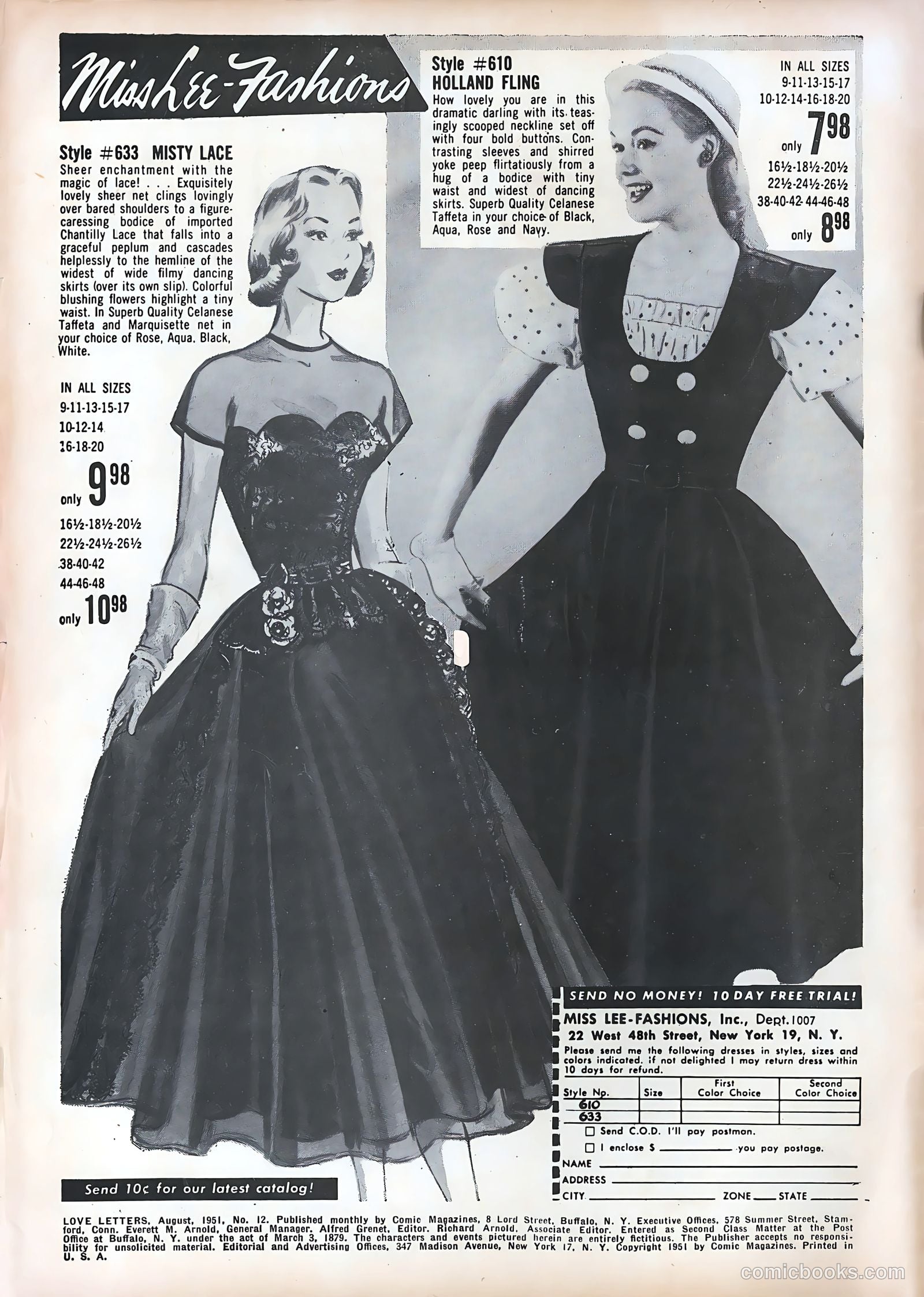 Love Letters #12 (1951) — page 2 of 36