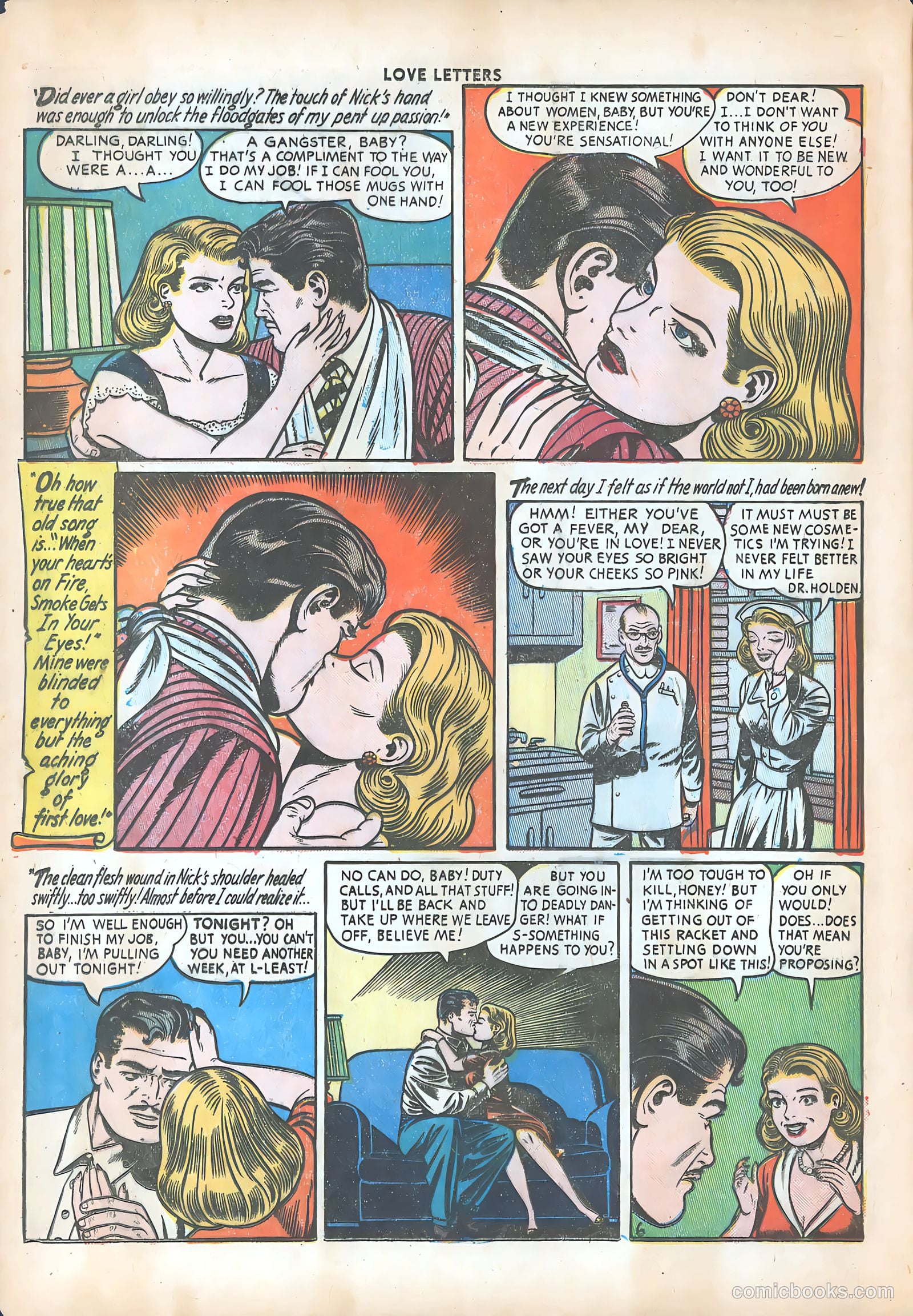 Love Letters #12 (1951) — page 8 of 36
