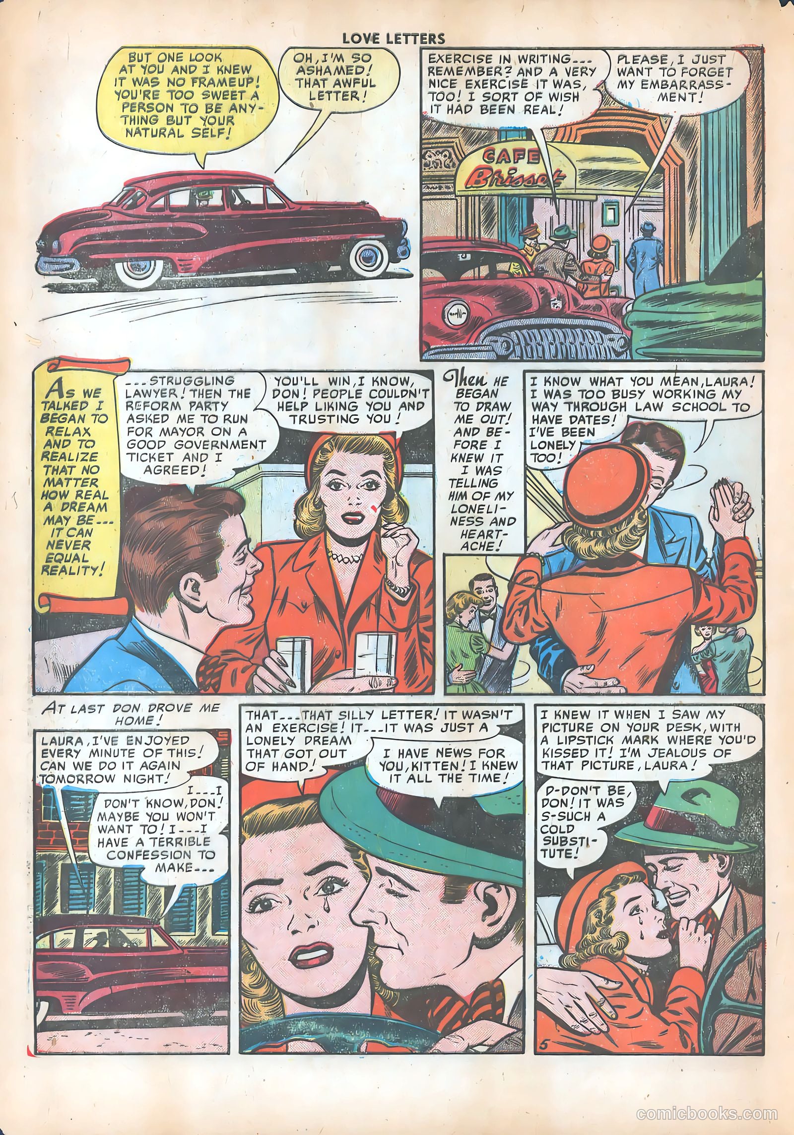 Love Letters #12 (1951) — page 16 of 36