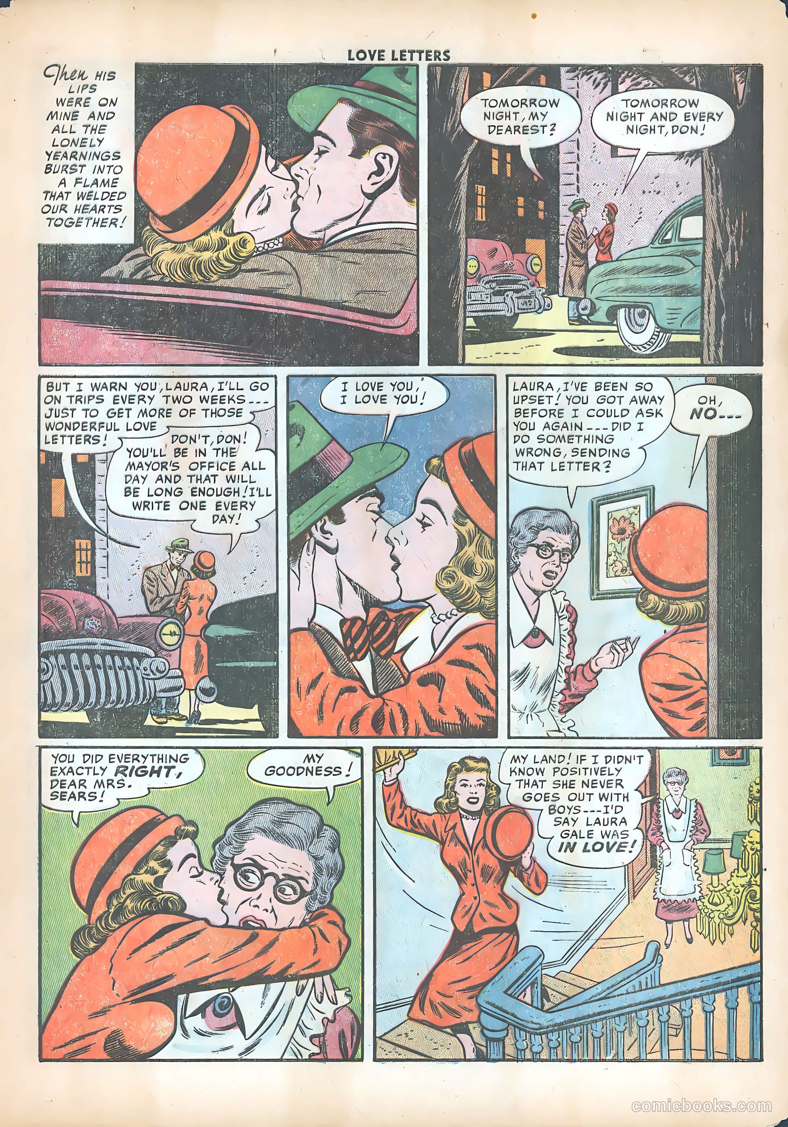 Love Letters #12 (1951) — page 17 of 36