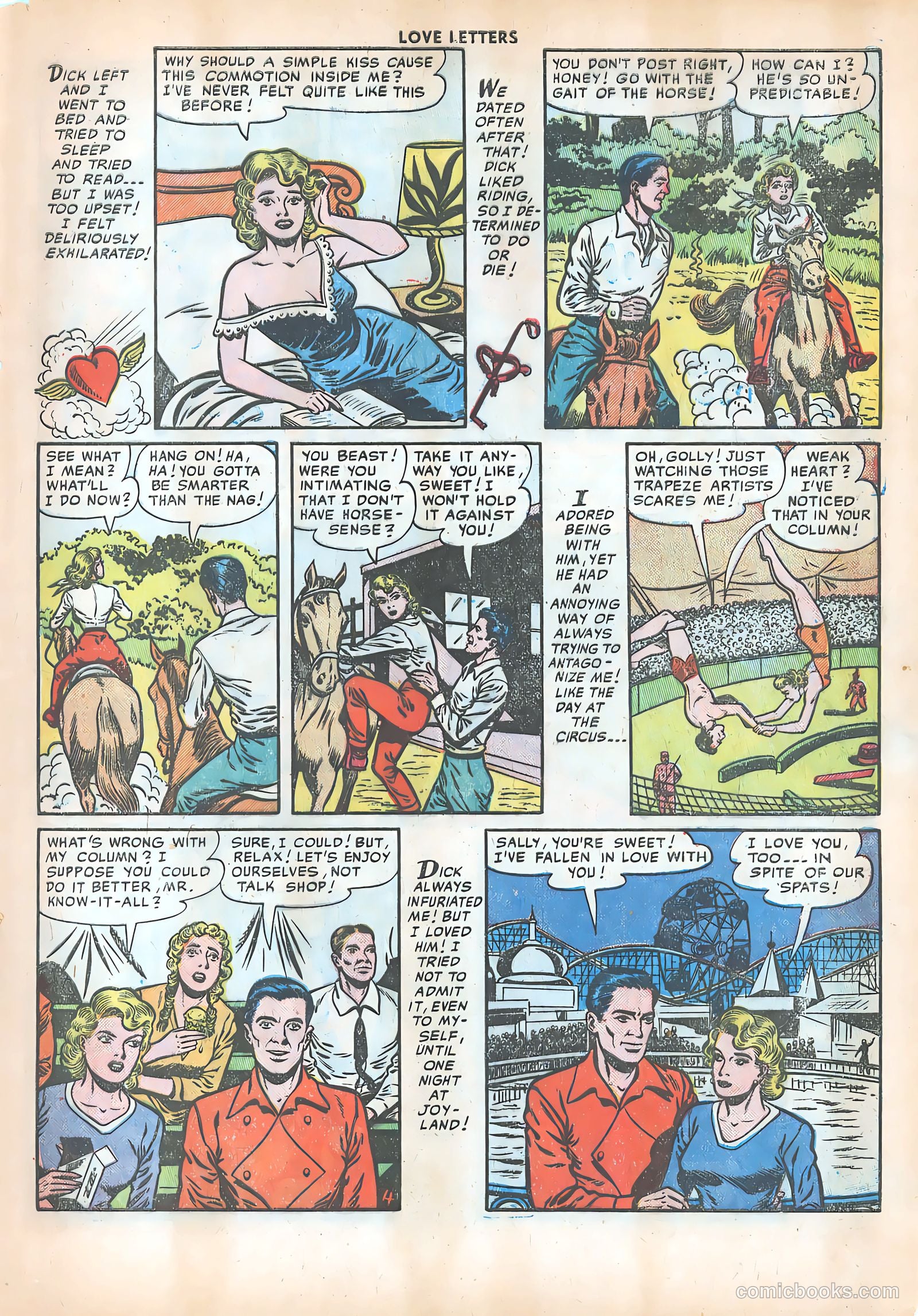 Love Letters #12 (1951) — page 21 of 36