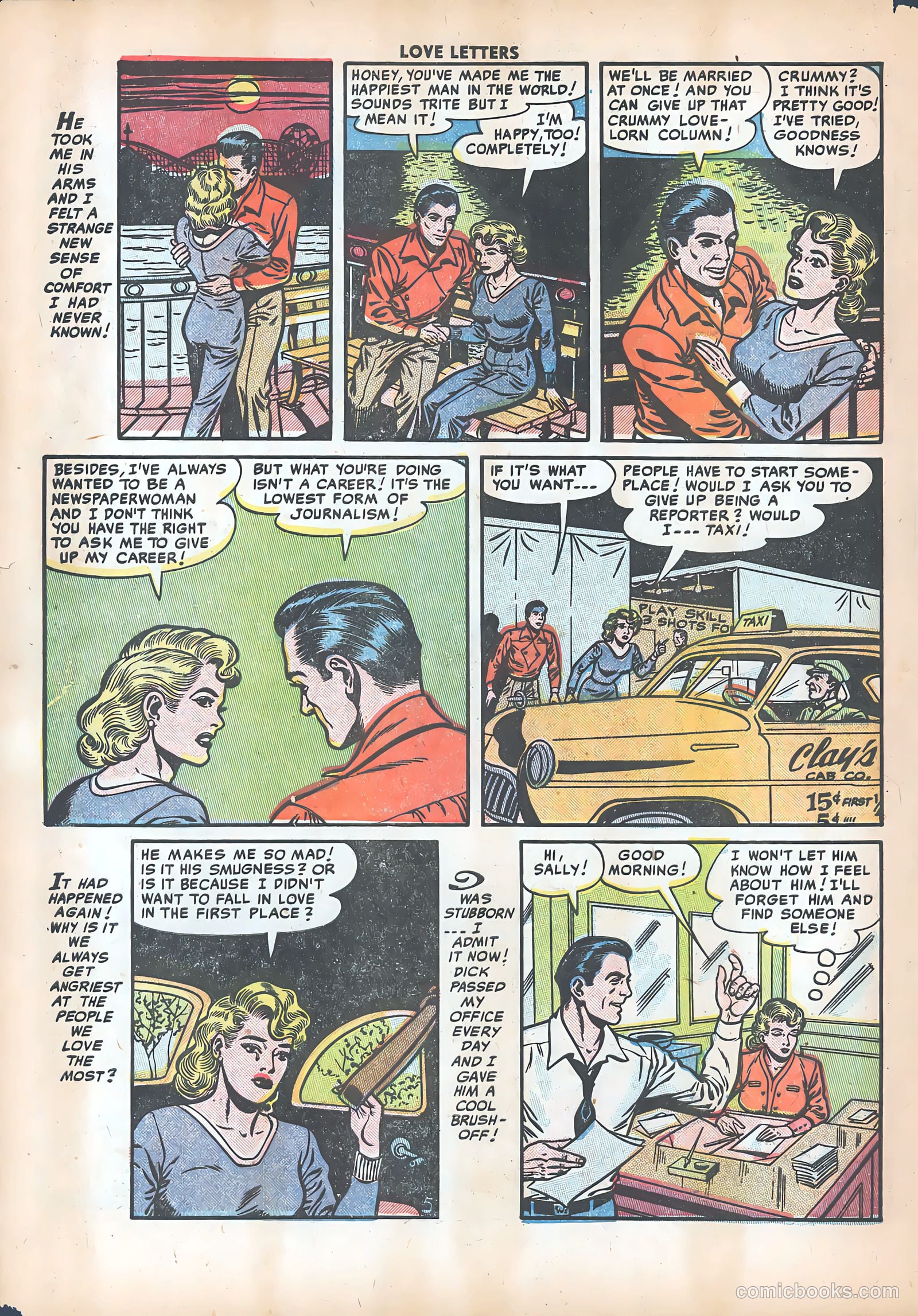 Love Letters #12 (1951) — page 22 of 36