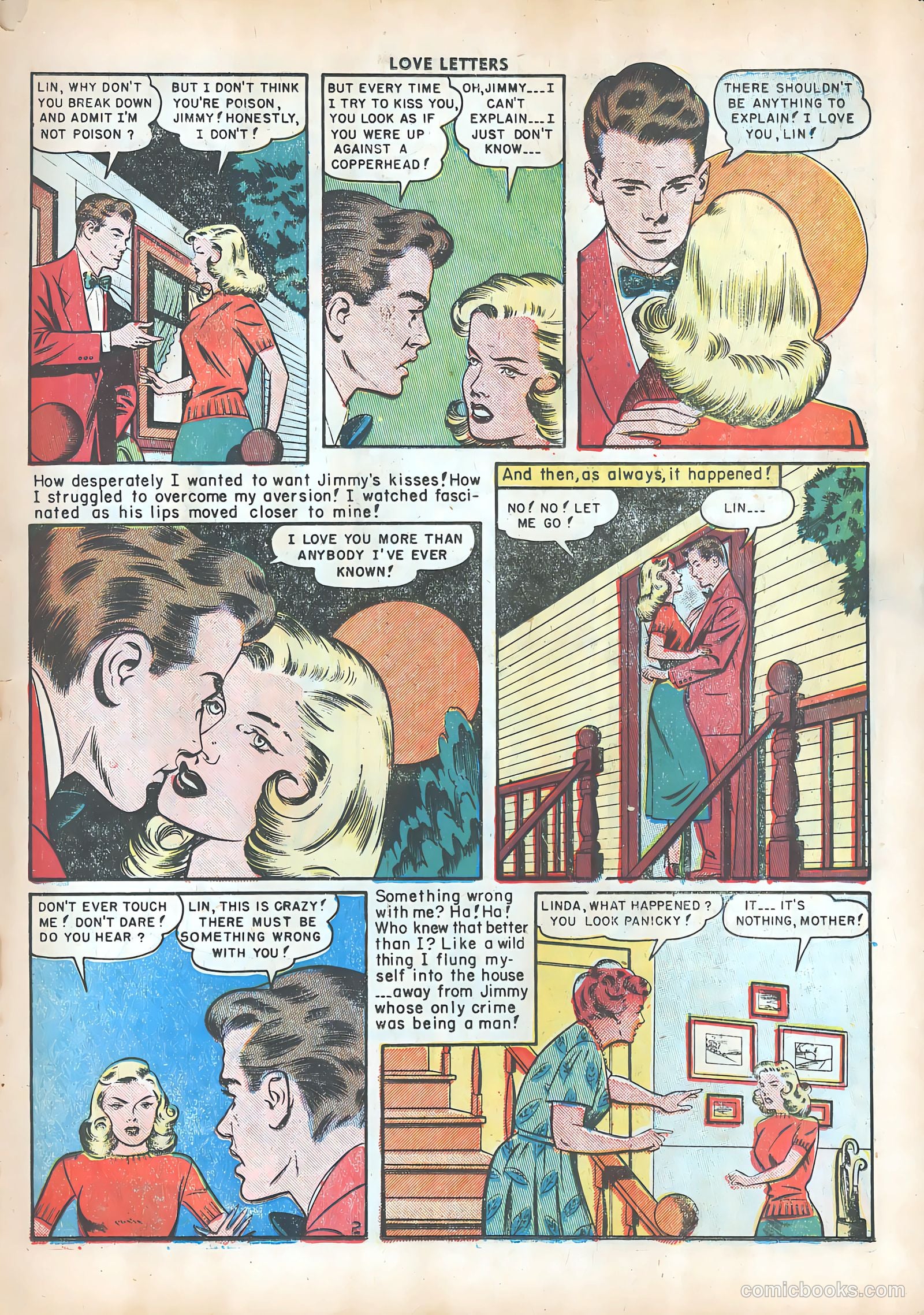 Love Letters #12 (1951) — page 27 of 36