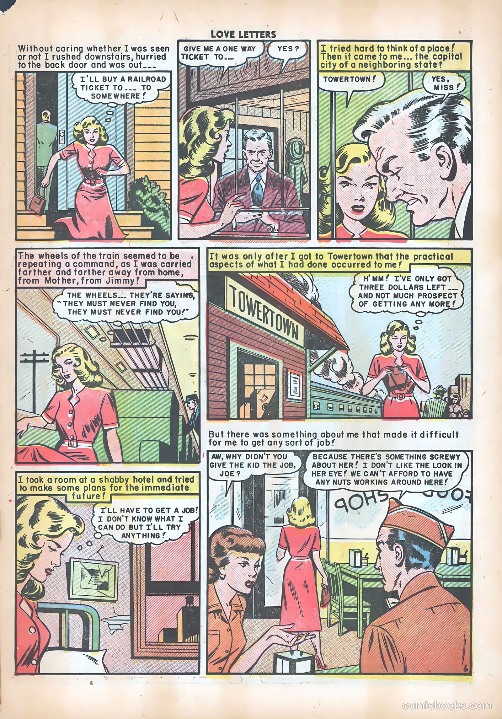 Love Letters #12 (1951) — page 31 of 36