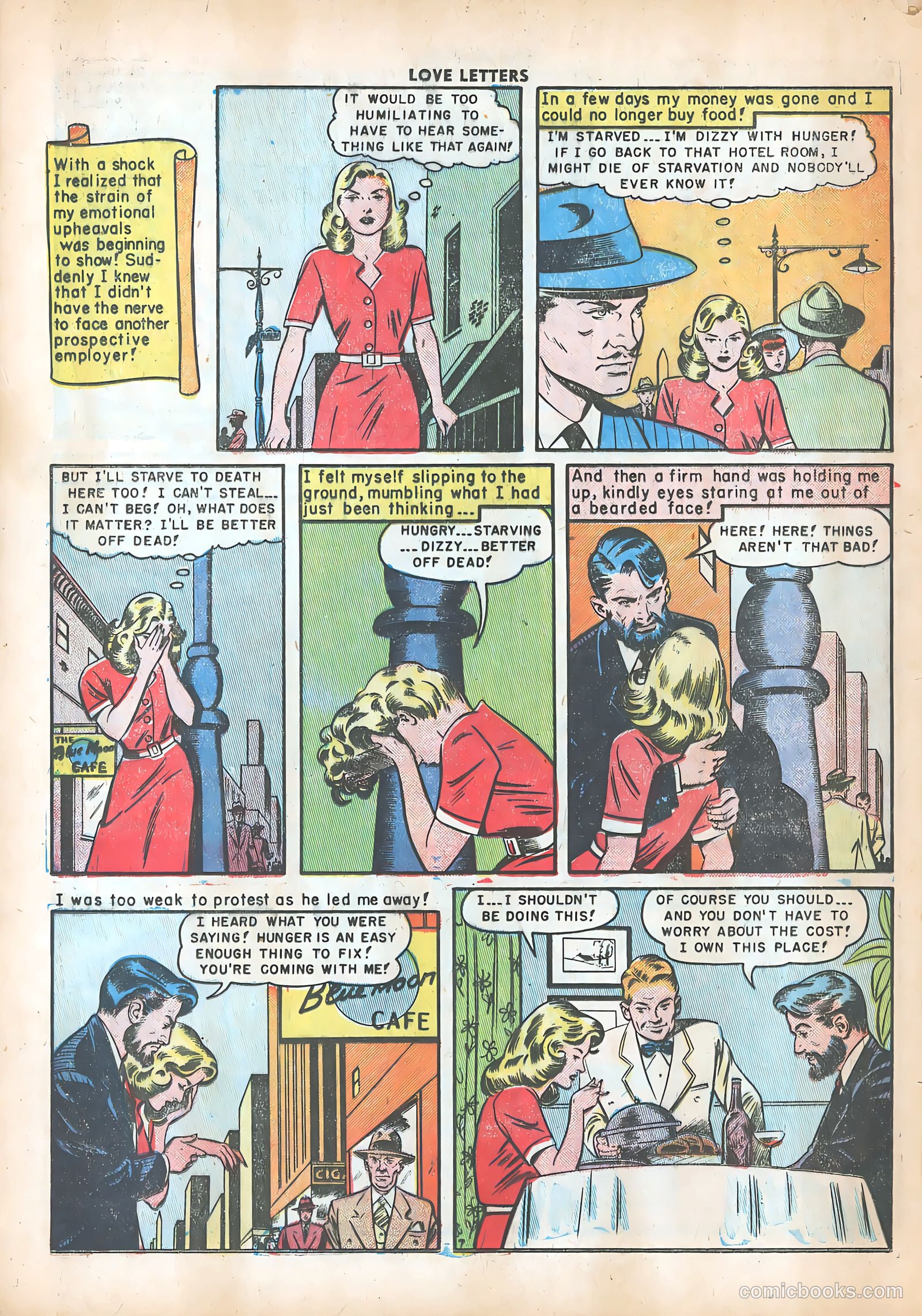 Love Letters #12 (1951) — page 32 of 36