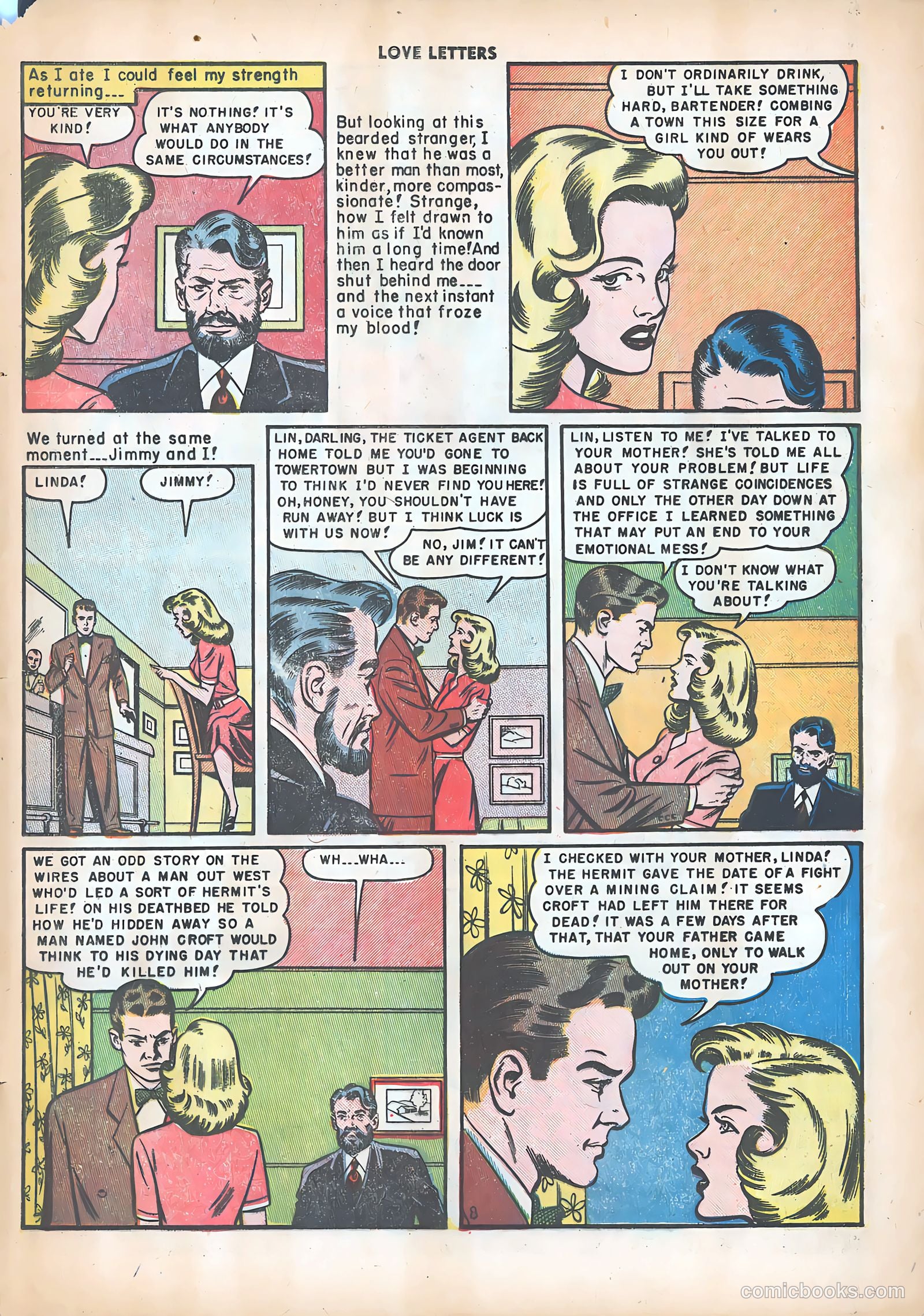 Love Letters #12 (1951) — page 33 of 36