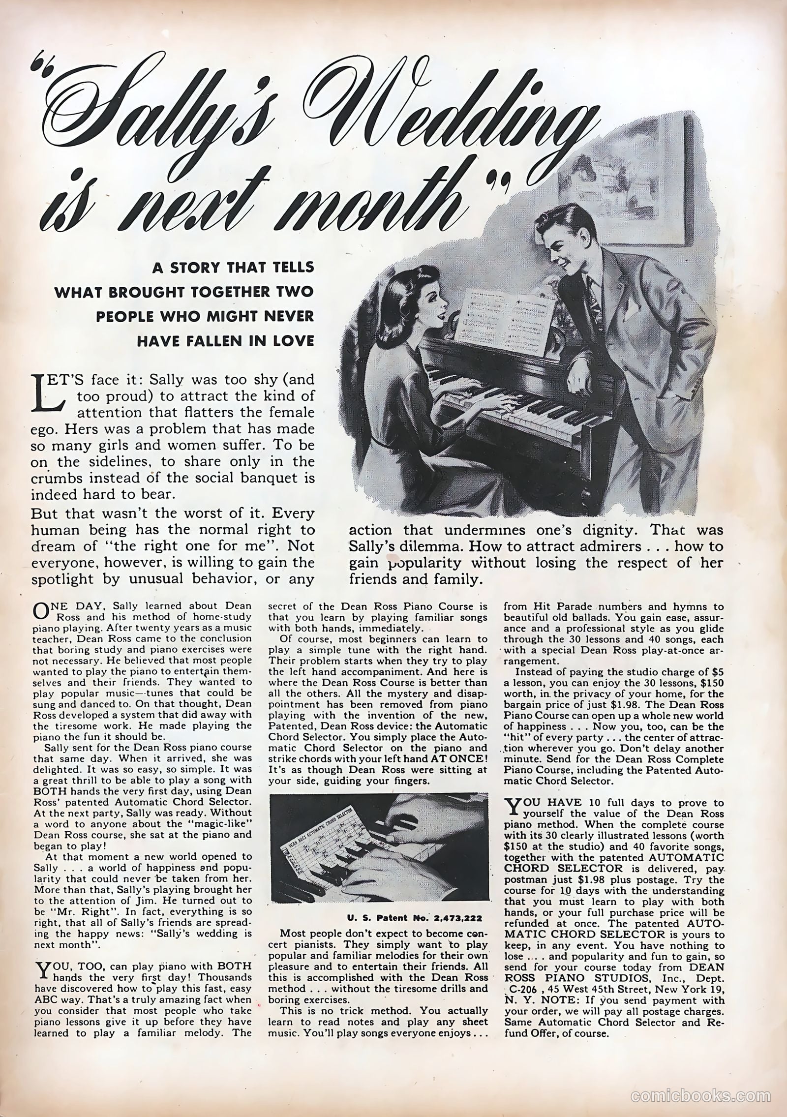 Love Letters #12 (1951) — page 35 of 36