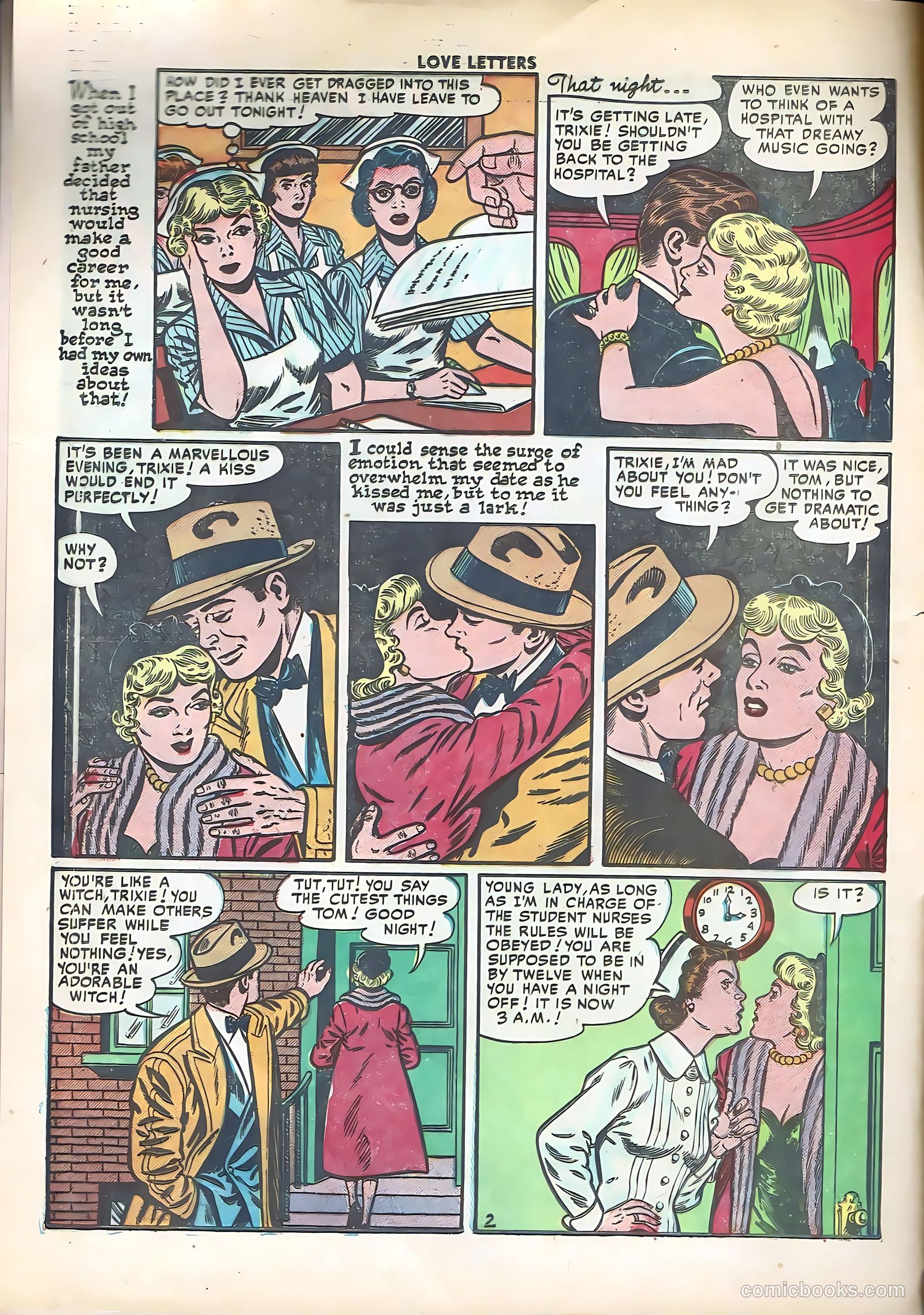 Love Letters #13 (1951) — page 4 of 36