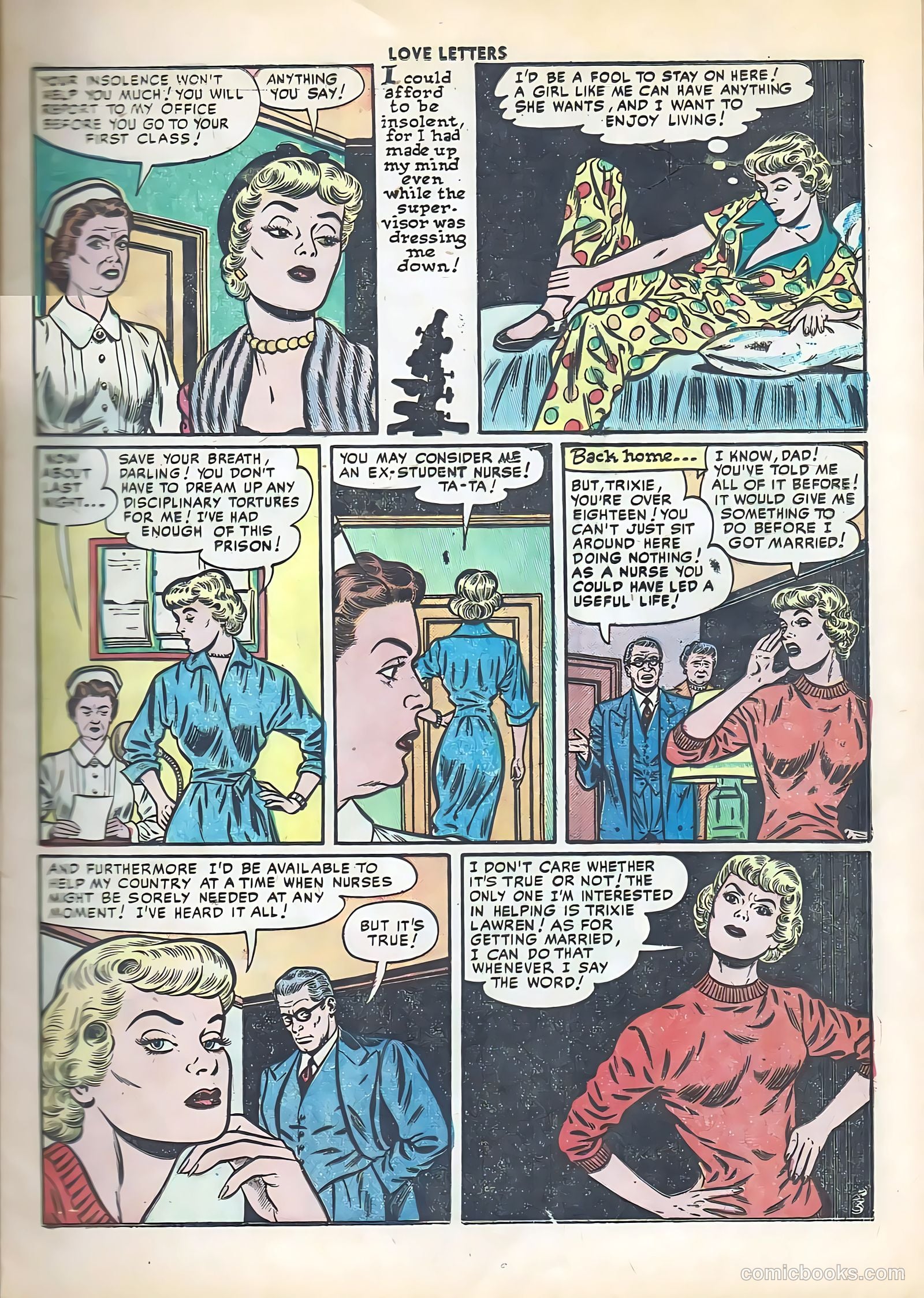 Love Letters #13 (1951) — page 5 of 36
