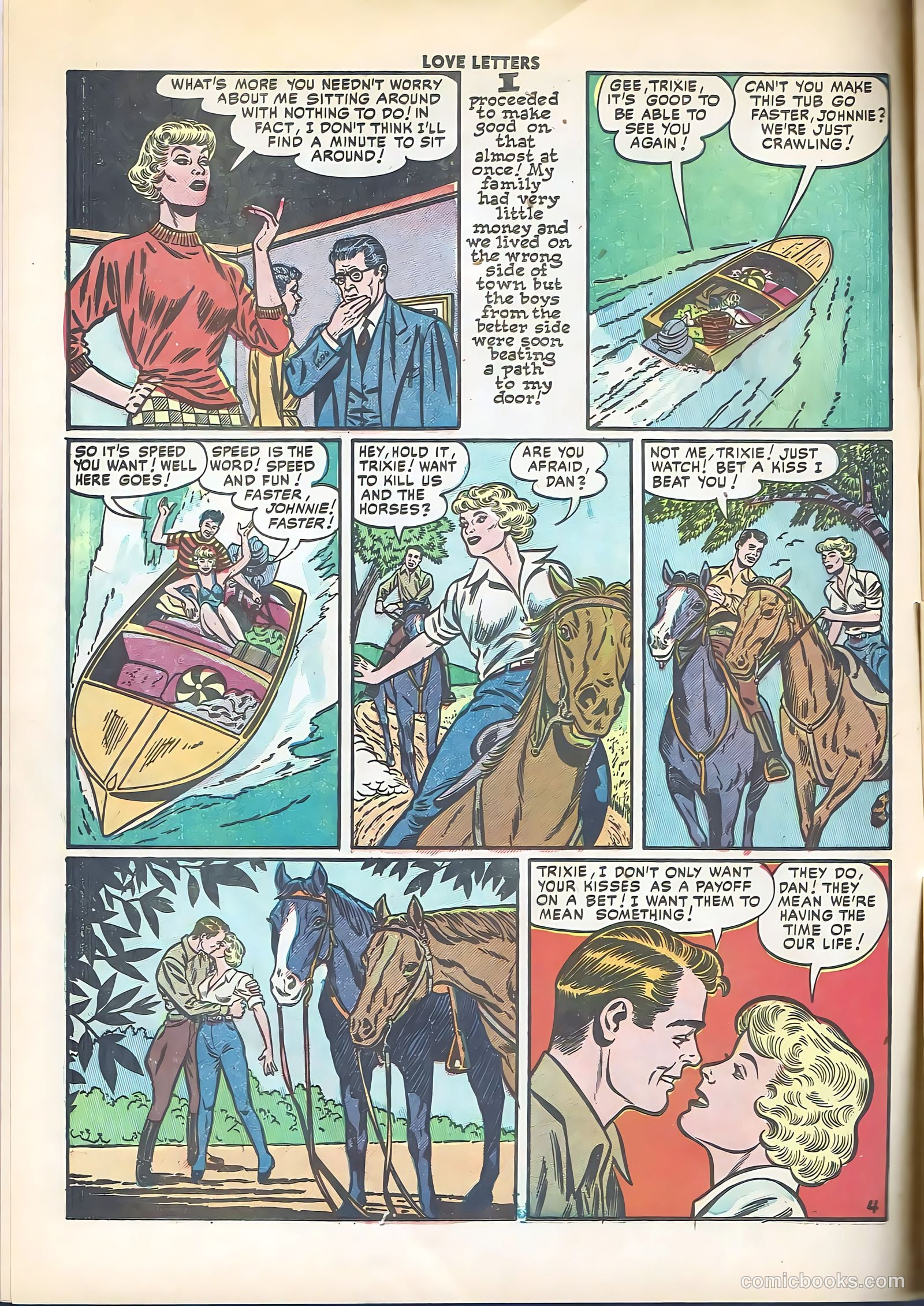 Love Letters #13 (1951) — page 6 of 36