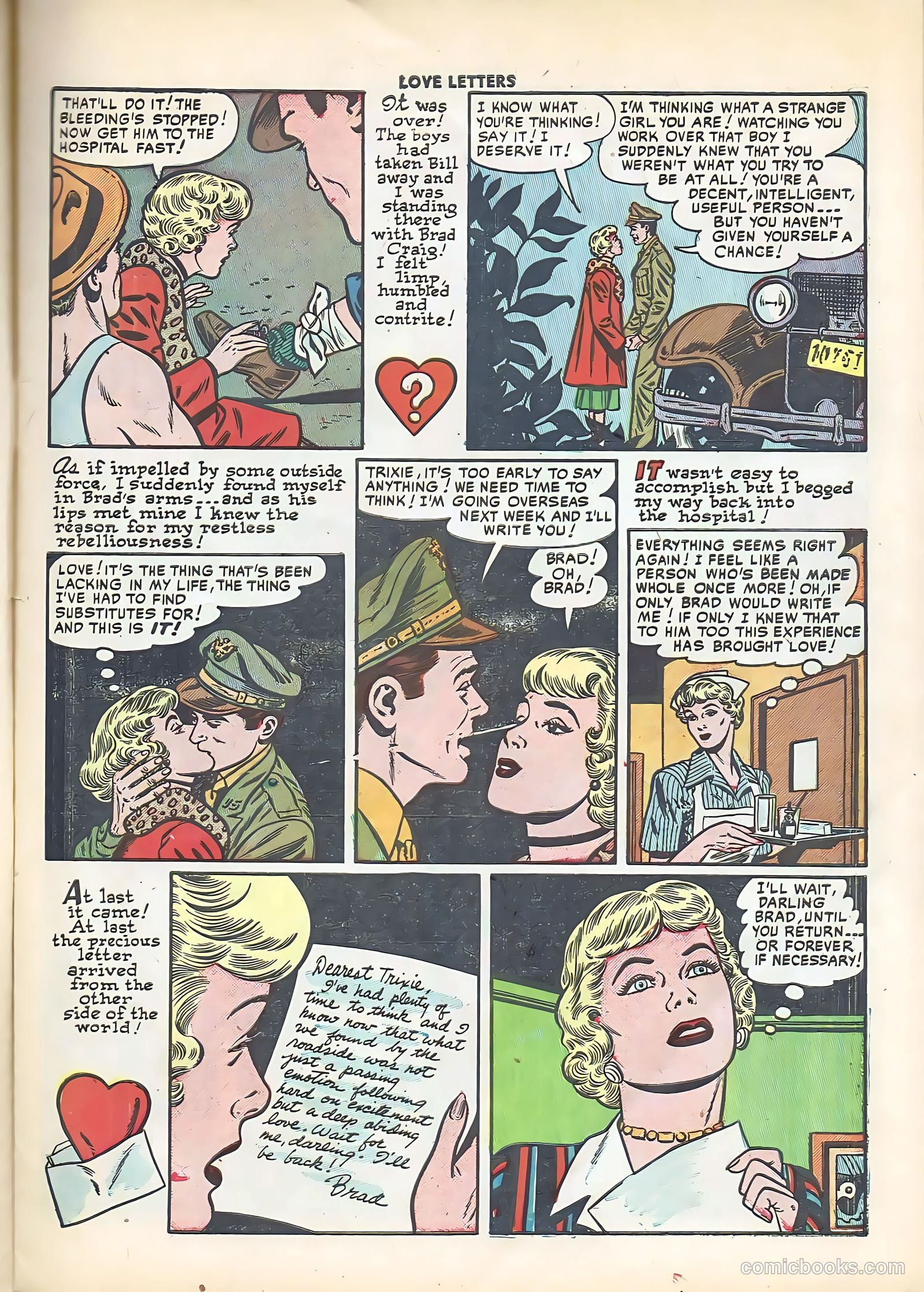 Love Letters #13 (1951) — page 11 of 36