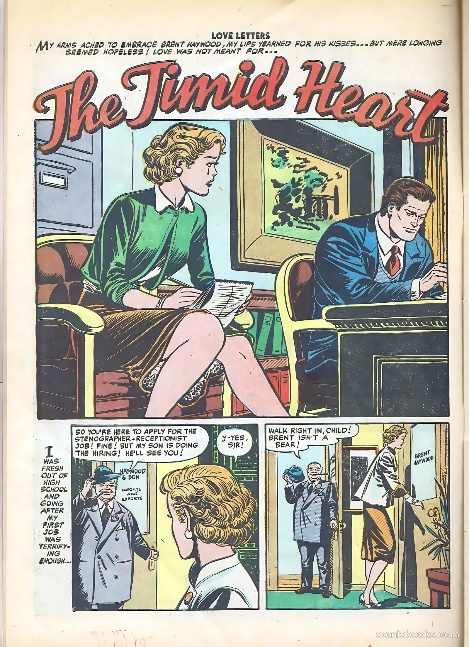 Love Letters #13 (1951) — page 12 of 36