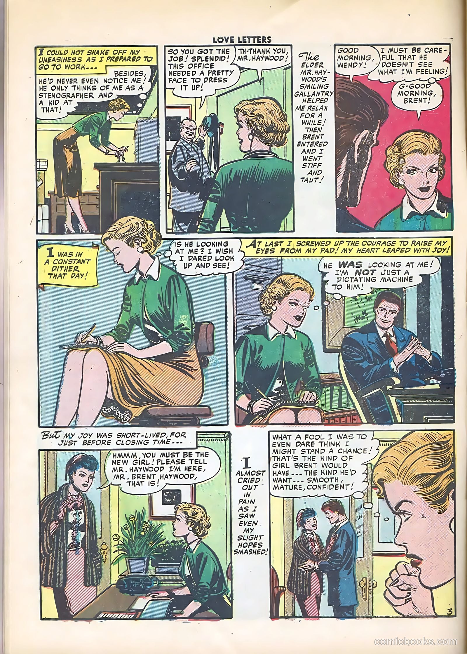 Love Letters #13 (1951) — page 14 of 36