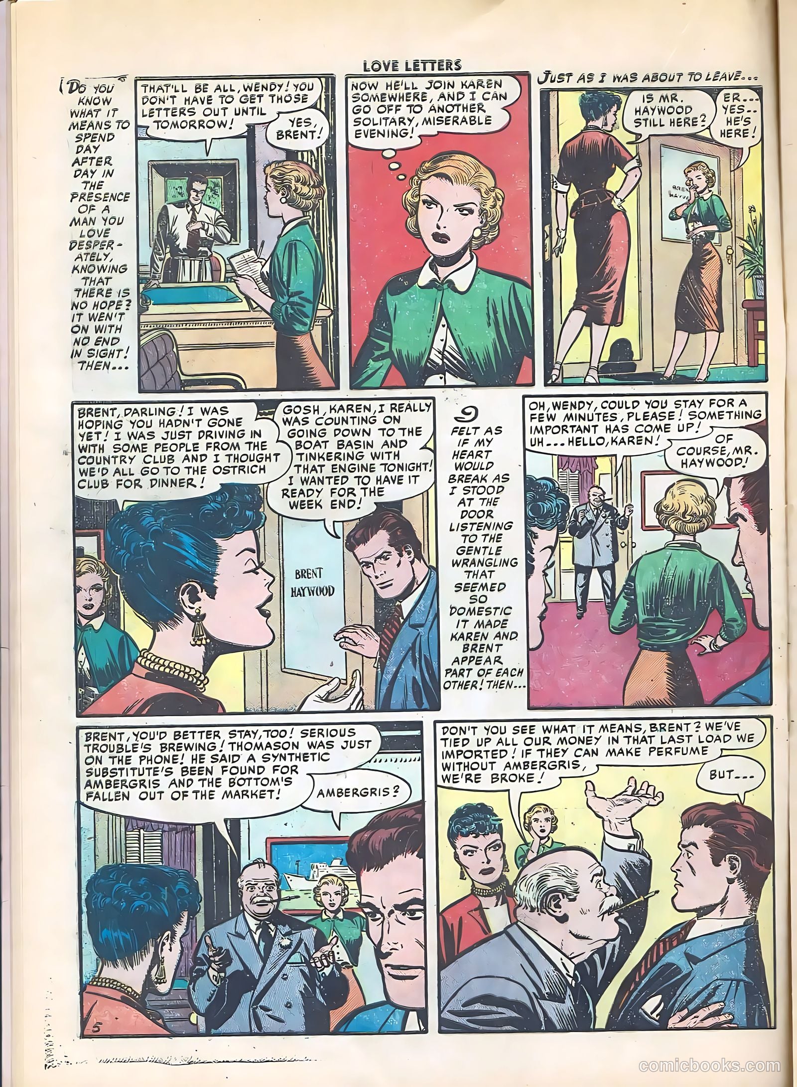 Love Letters #13 (1951) — page 16 of 36